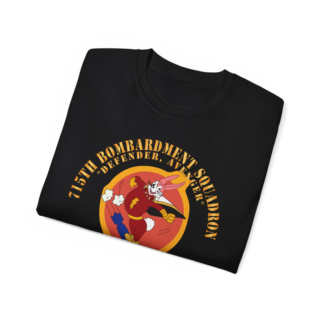 Unisex Ultra Cotton Tee - ACC - 715th  Bombardment Squadron - Defender, Avenger - World War II X 300