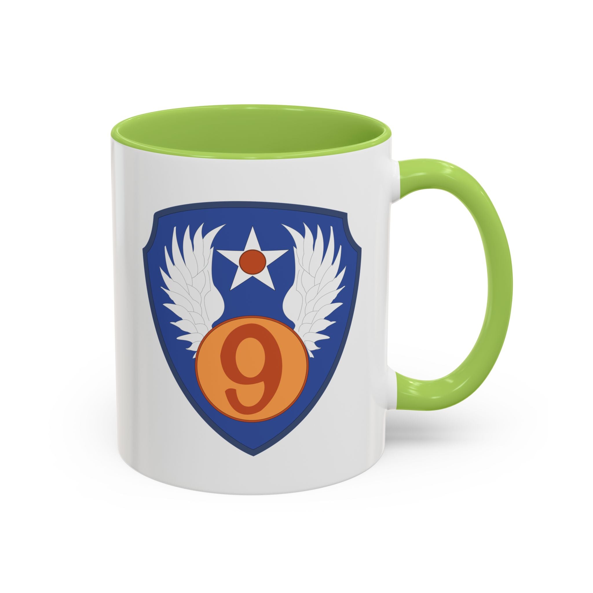 Accent Coffee Mug - AAC - SSI - 9th Air Force wo Txt X 300