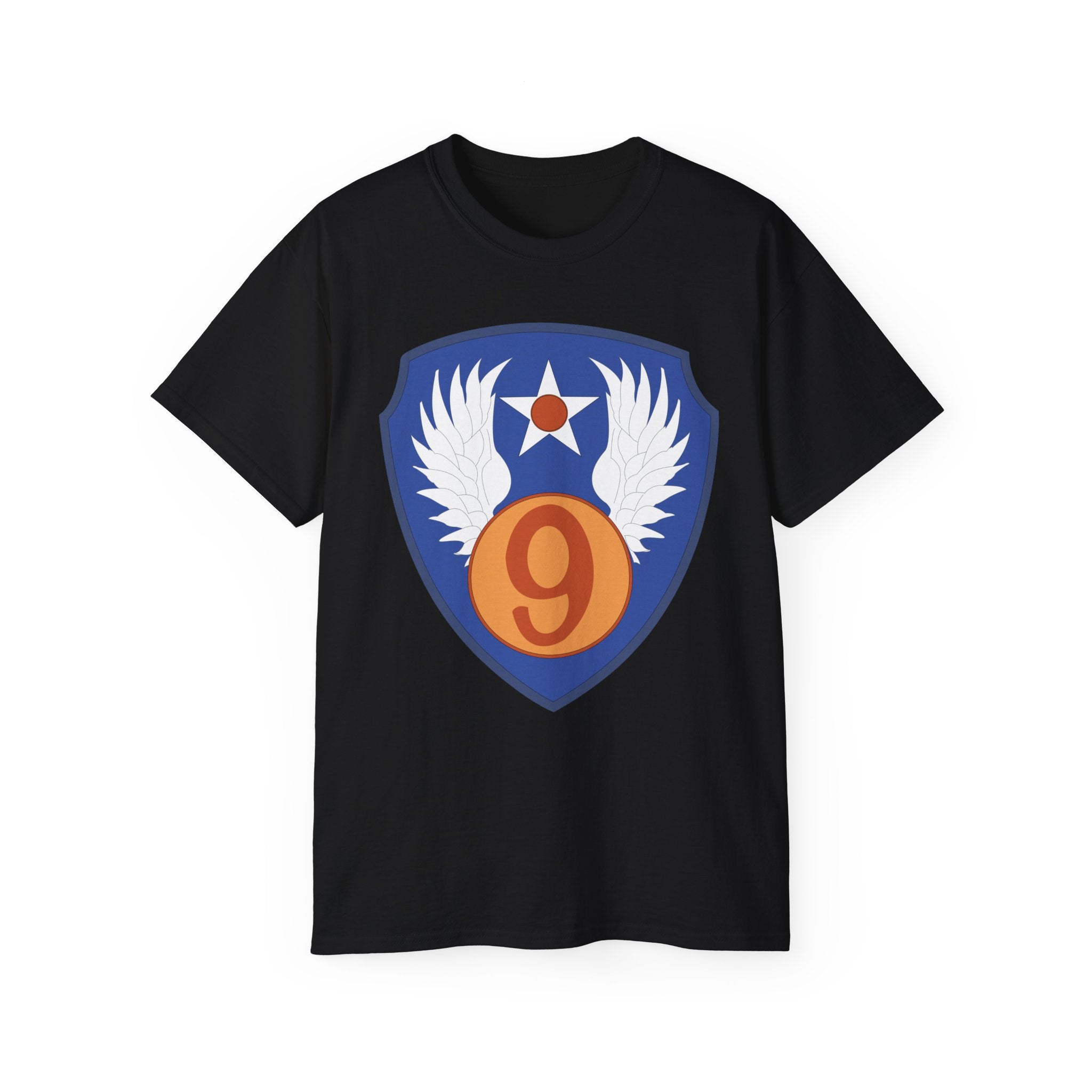 Unisex Ultra Cotton Tee - AAC - SSI - 9th Air Force wo Txt X 300