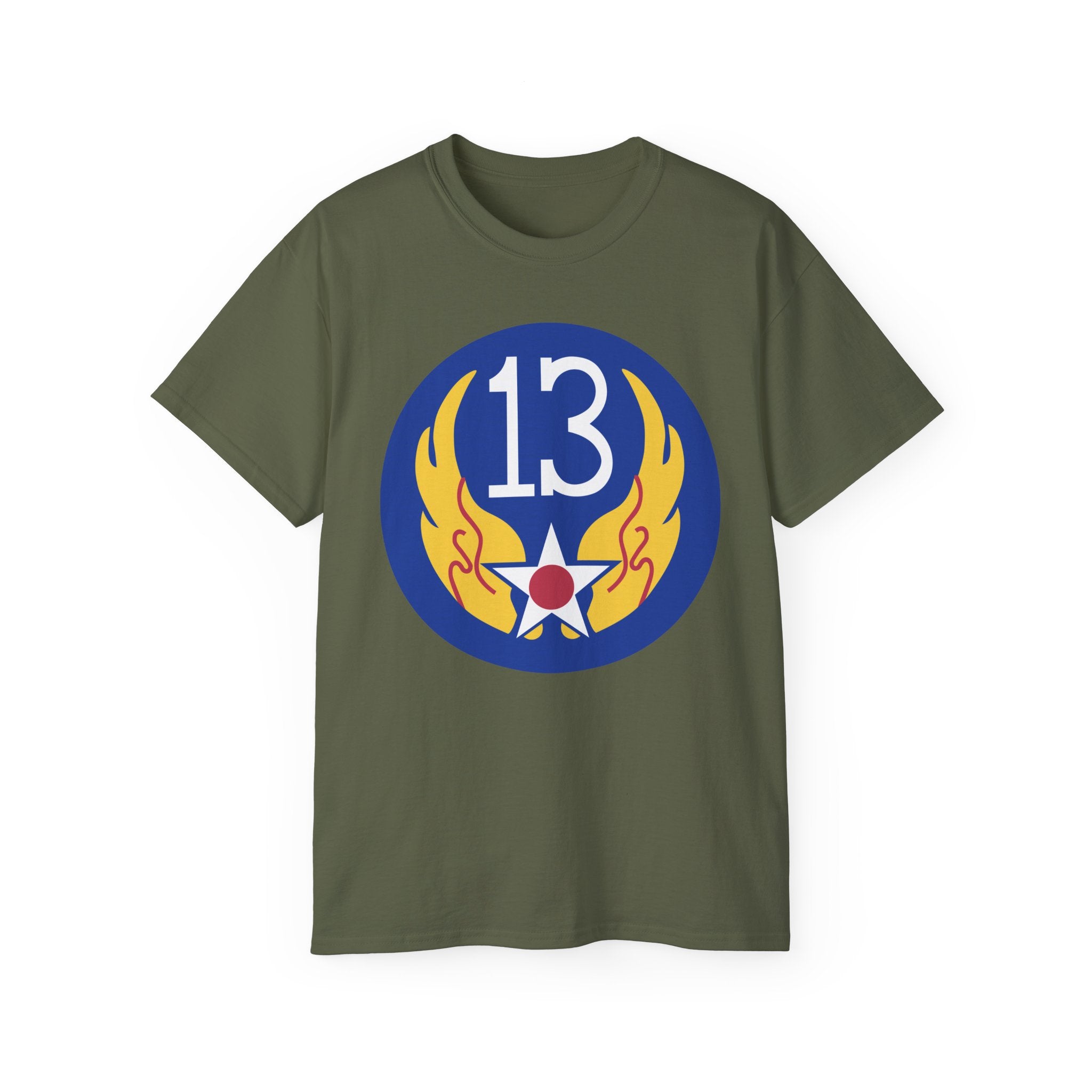 Unisex Ultra Cotton Tee - AAC - SSI - 13th Air Force wo Txt X 300