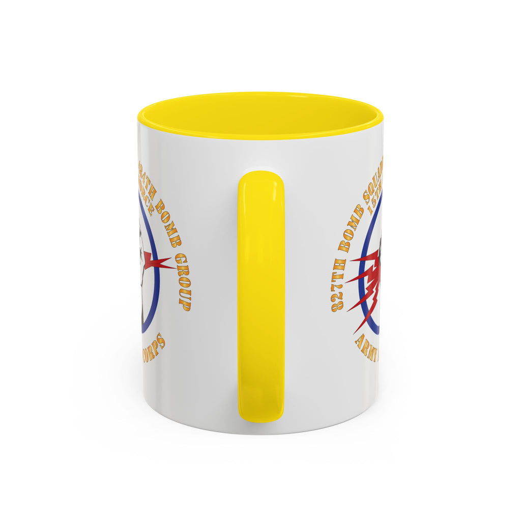 Accent Coffee Mug - AAC - 827th Bomb Squadron, 484th Bomb Group - 15th AAF X 300