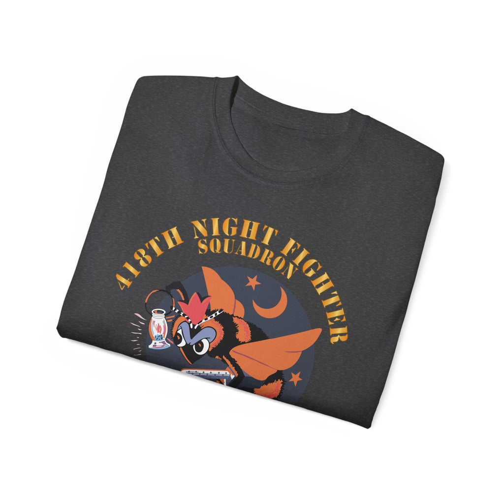 Unisex Ultra Cotton Tee - AAC - 418th Night Fighter Squadron - WWII X 300