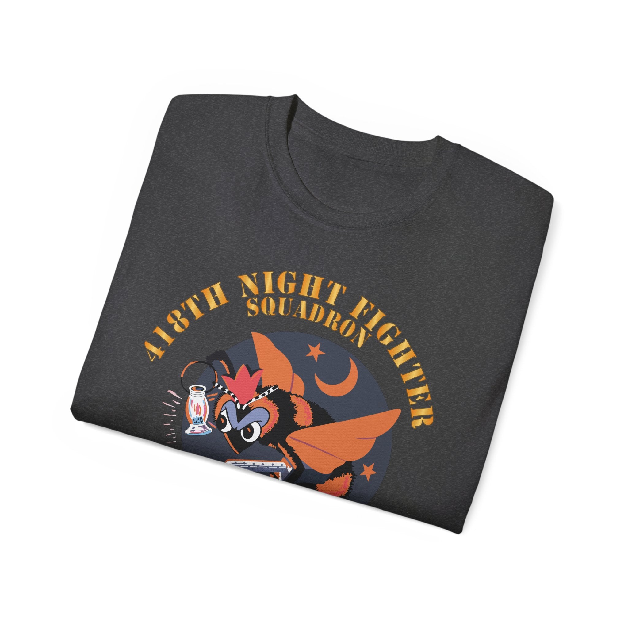 Unisex Ultra Cotton Tee - AAC - 418th Night Fighter Squadron - WWII X 300