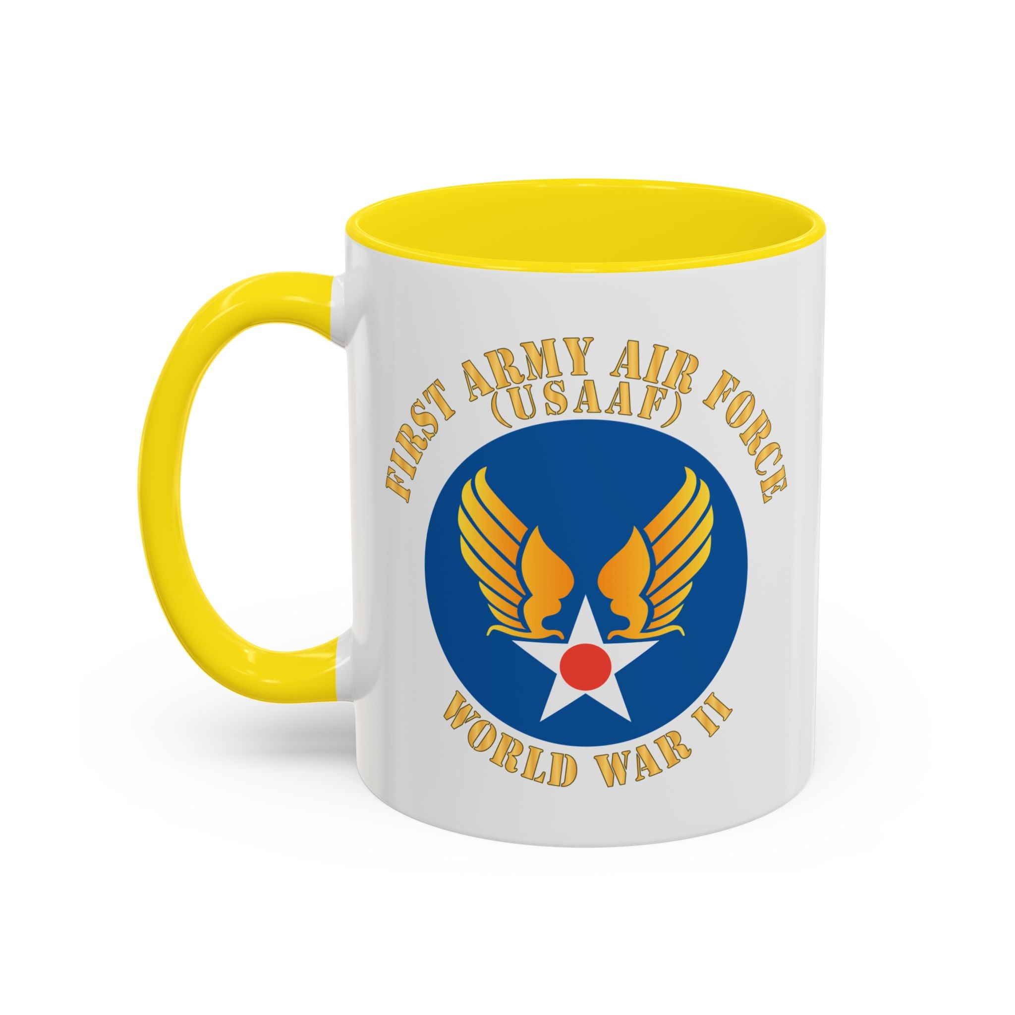 Accent Coffee Mug - SSI - AAC - 1st Army Air Force - WWII - USAAF x 300