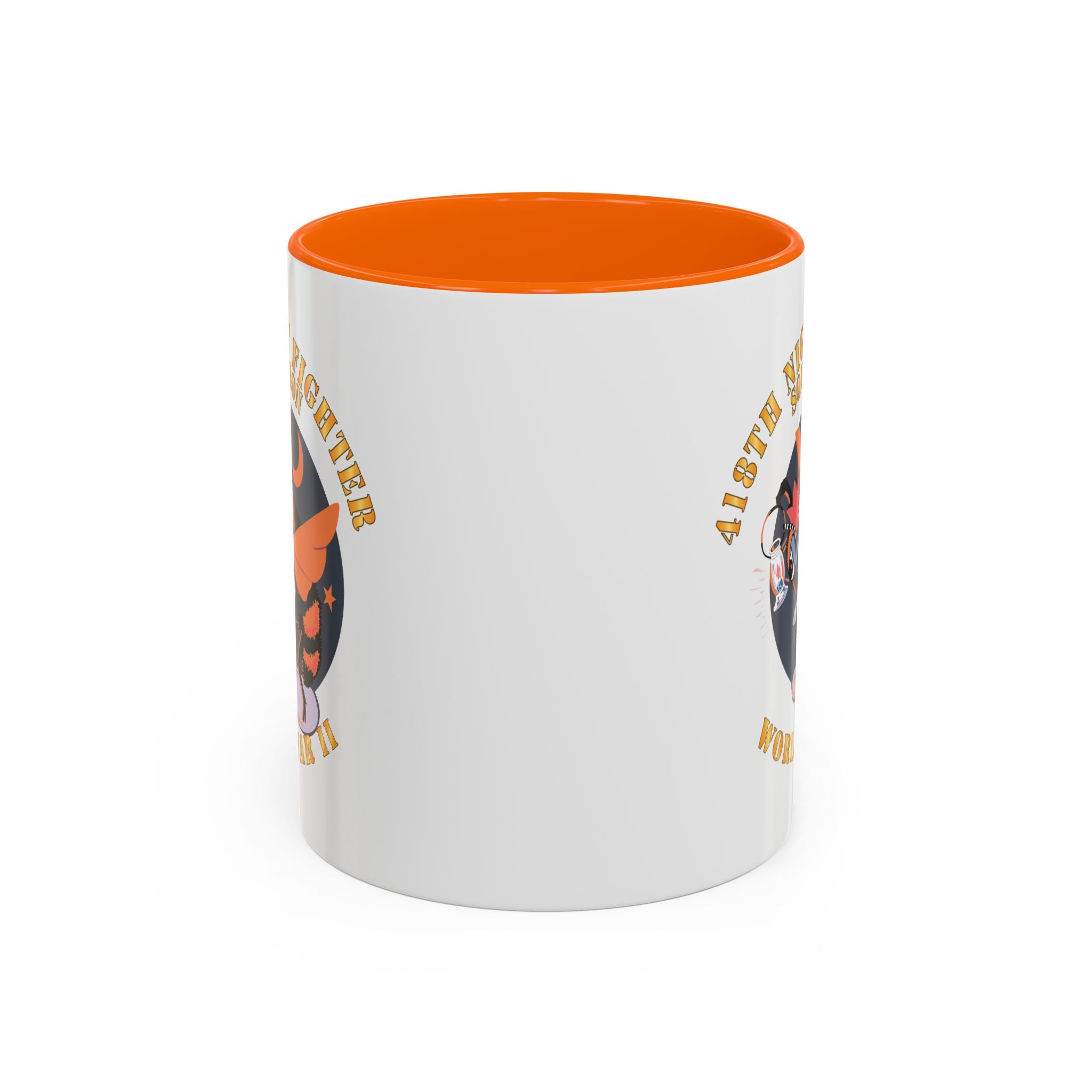 Accent Coffee Mug - AAC - 418th Night Fighter Squadron - WWII X 300