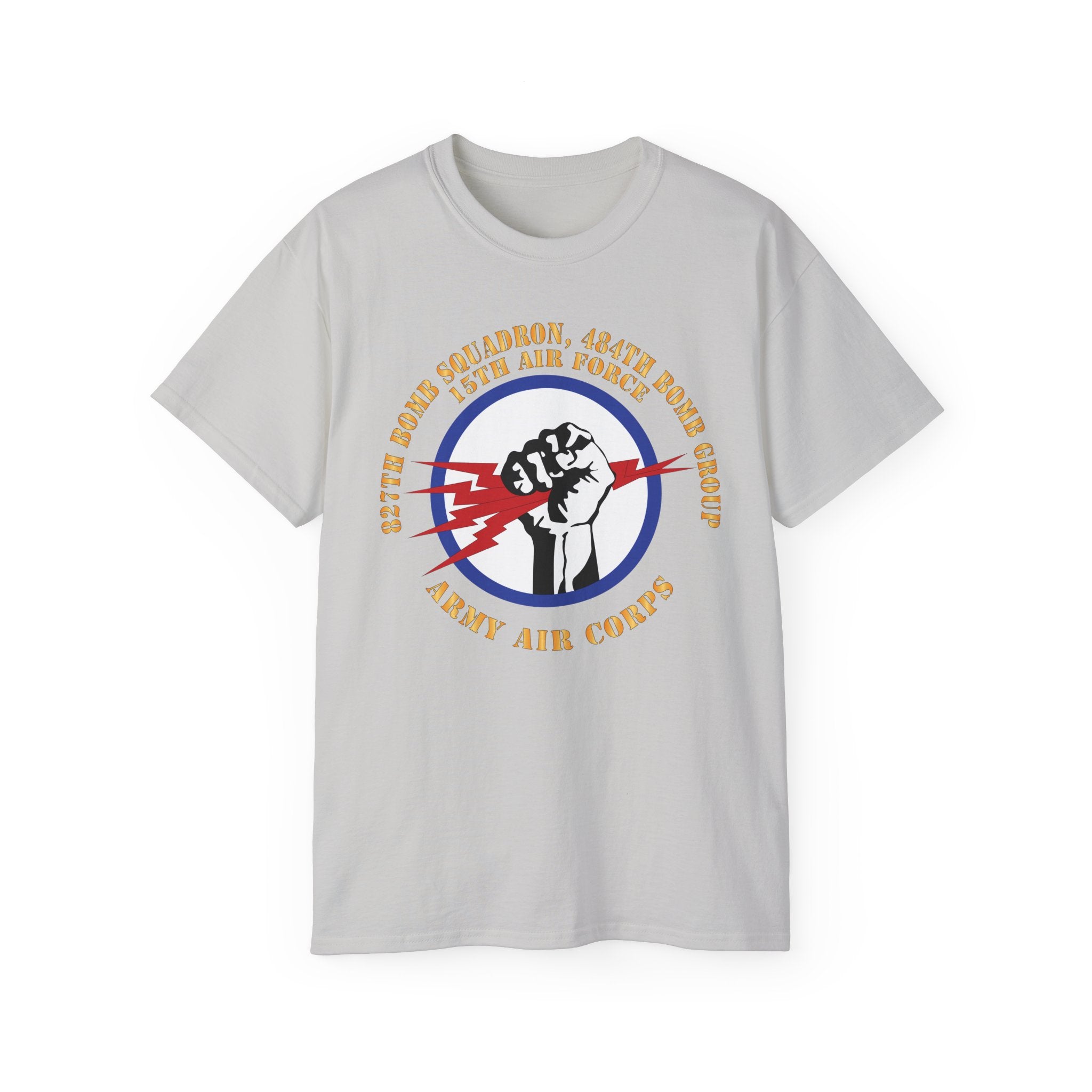 Unisex Ultra Cotton Tee - AAC - 827th Bomb Squadron, 484th Bomb Group - 15th AAF X 300