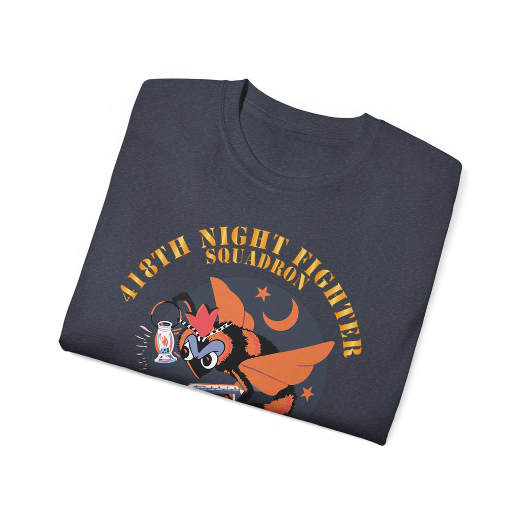 Unisex Ultra Cotton Tee - AAC - 418th Night Fighter Squadron - WWII X 300