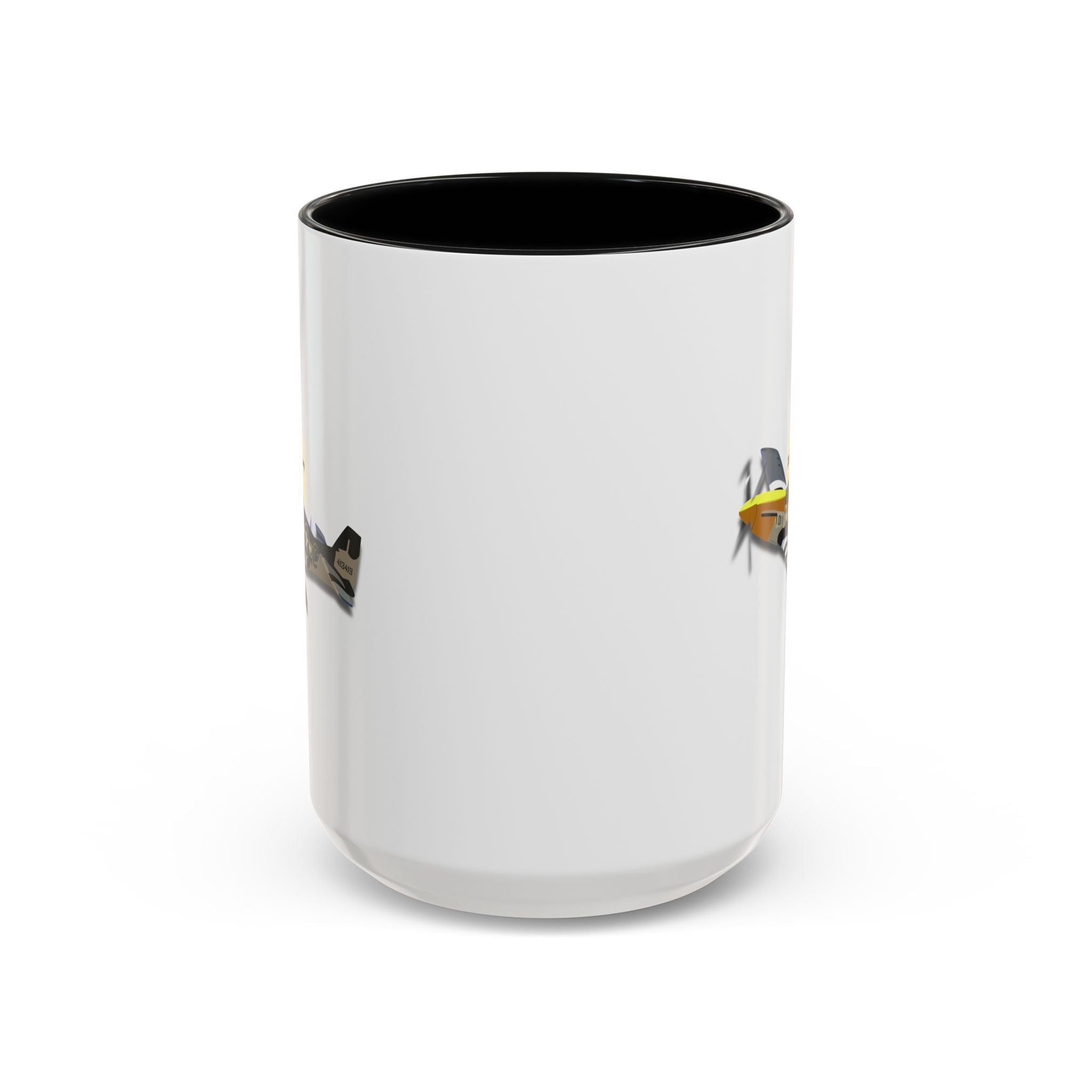 Accent Coffee Mug - Army Air Corps P-51 Mustang wo AAC X 300