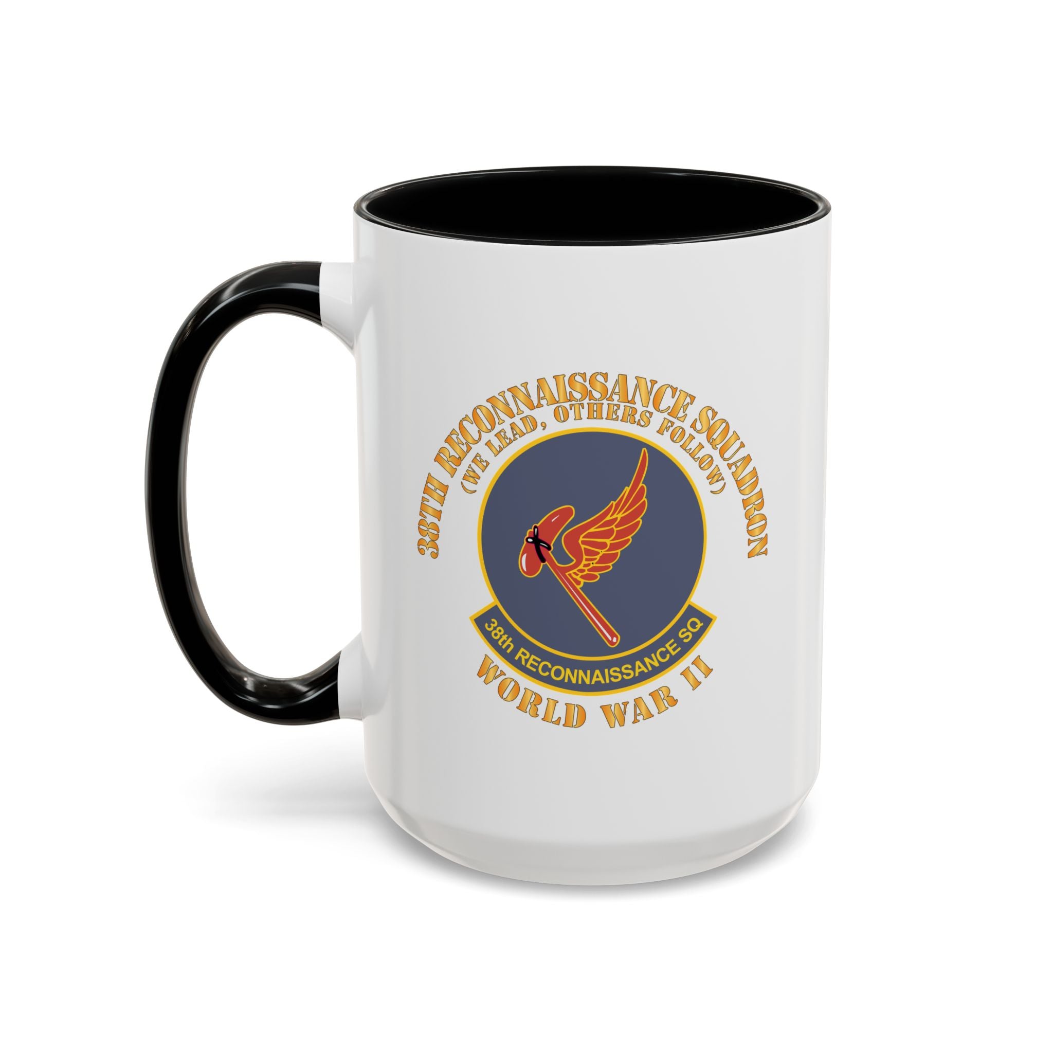 Accent Coffee Mug - AAC - 38th Reconnaissance Squadron - WWII X 300