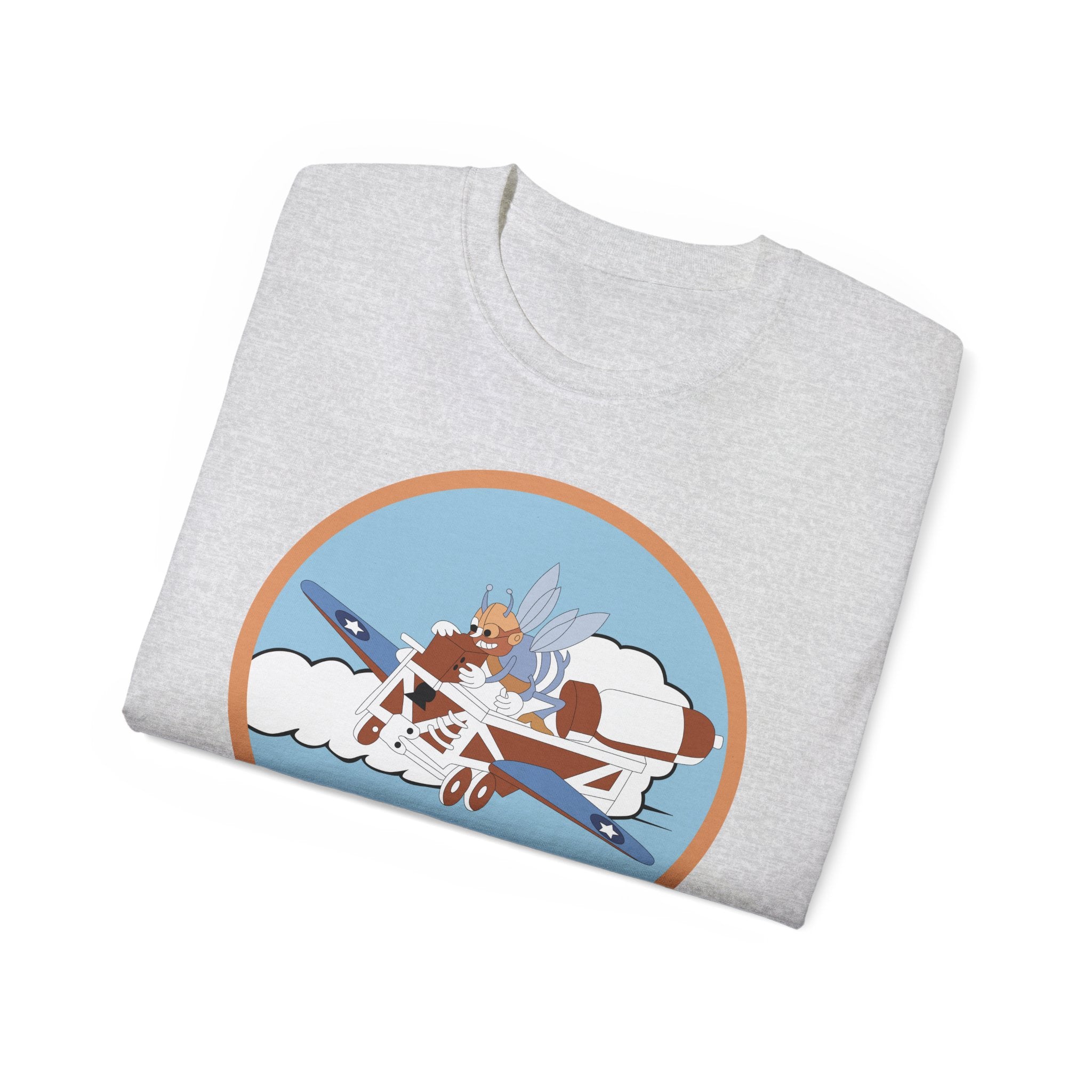 Unisex Ultra Cotton Tee - AAC - 782nd Bomb Squadron, 465th Bomb Group - 15th AF wo Txt X 300