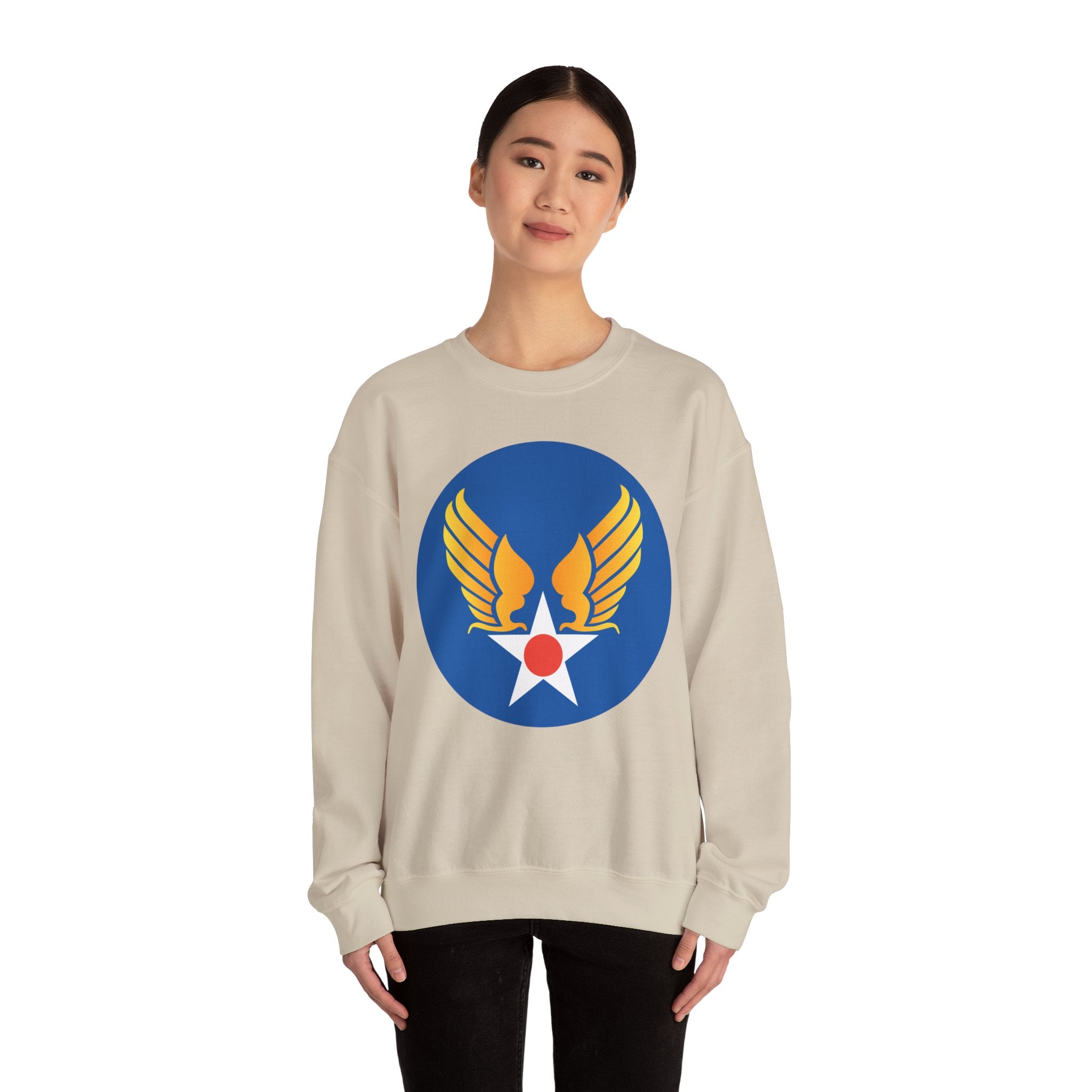 Crewneck Sweatshirt - SSI - AAC - 1st Army Air Force wo Txt X 300
