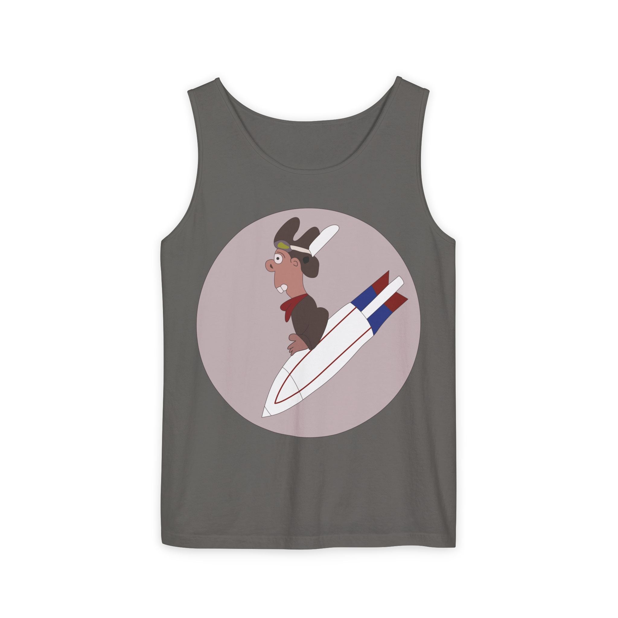 Unisex Garment-Dyed Tank Top - AAC - 360th Bombardment Squadron wo Txt X 300