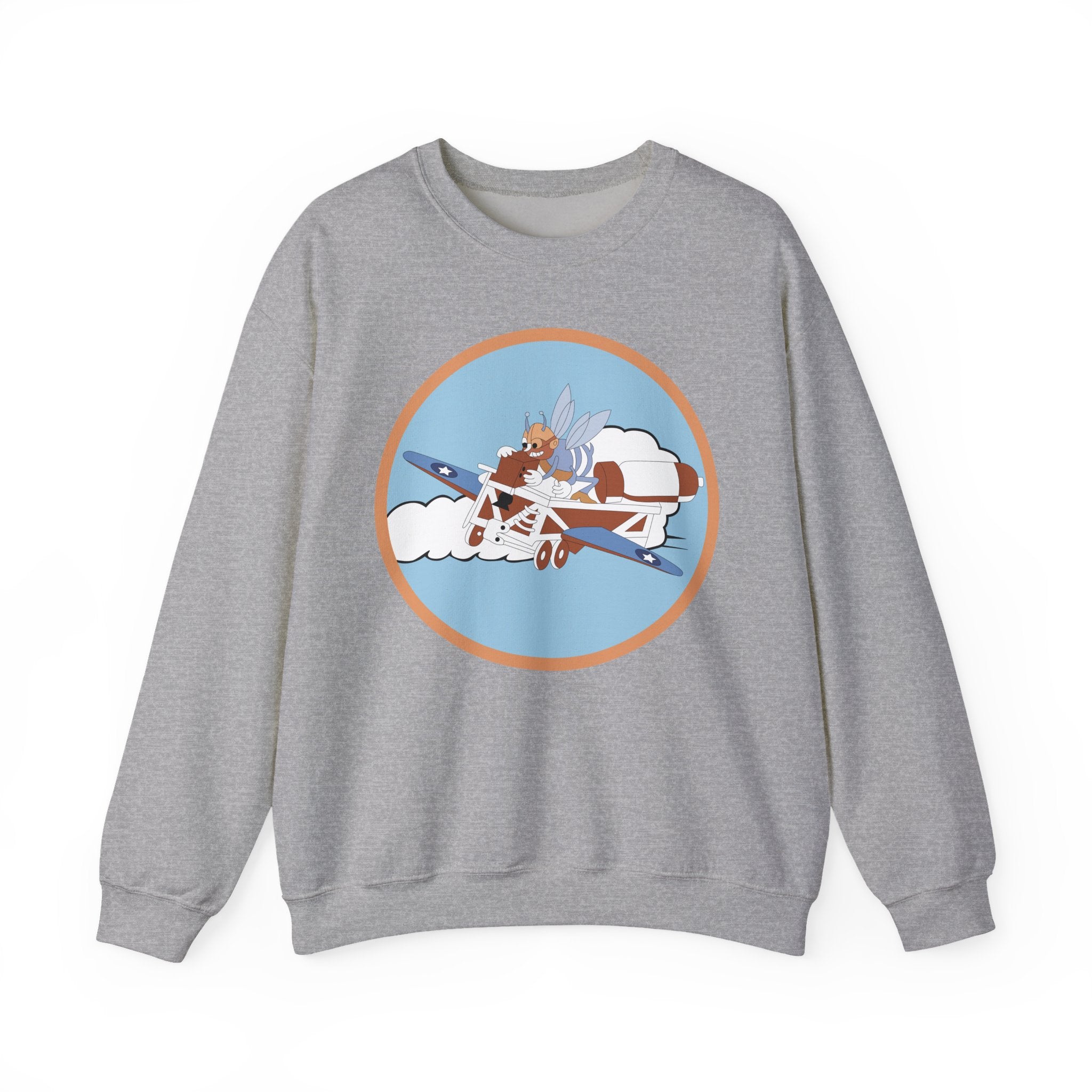Crewneck Sweatshirt - AAC - 782nd Bomb Squadron, 465th Bomb Group - 15th AF wo Txt X 300