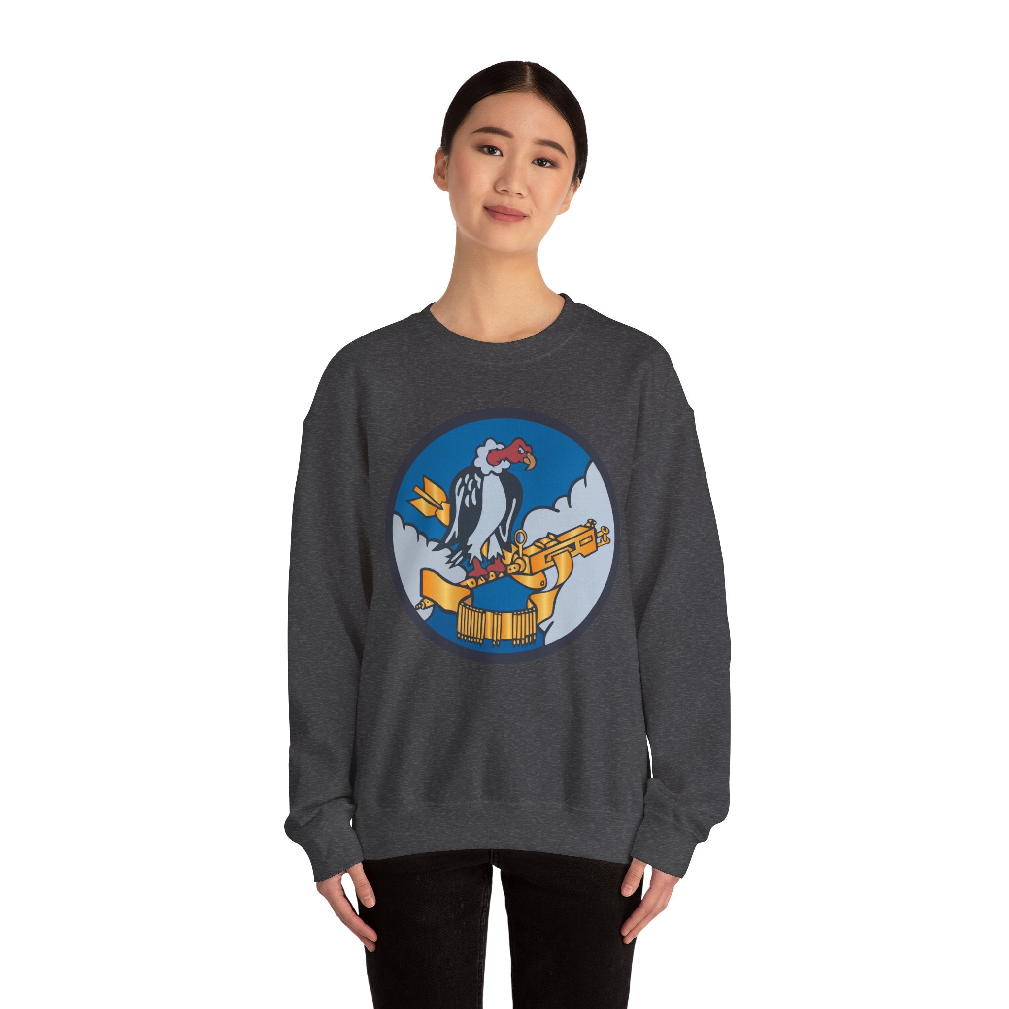 Crewneck Sweatshirt - AAC - 826th Bomb Squadron, 484th Bomb Group - 15th AAF wo txt  X 300