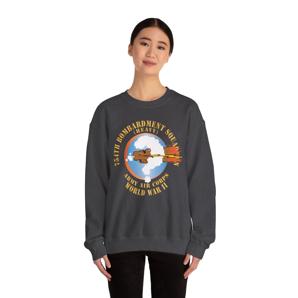 Crewneck Sweatshirt - AAC - 754th Bombardment Squadron - Army Air Corps - WWII X 300