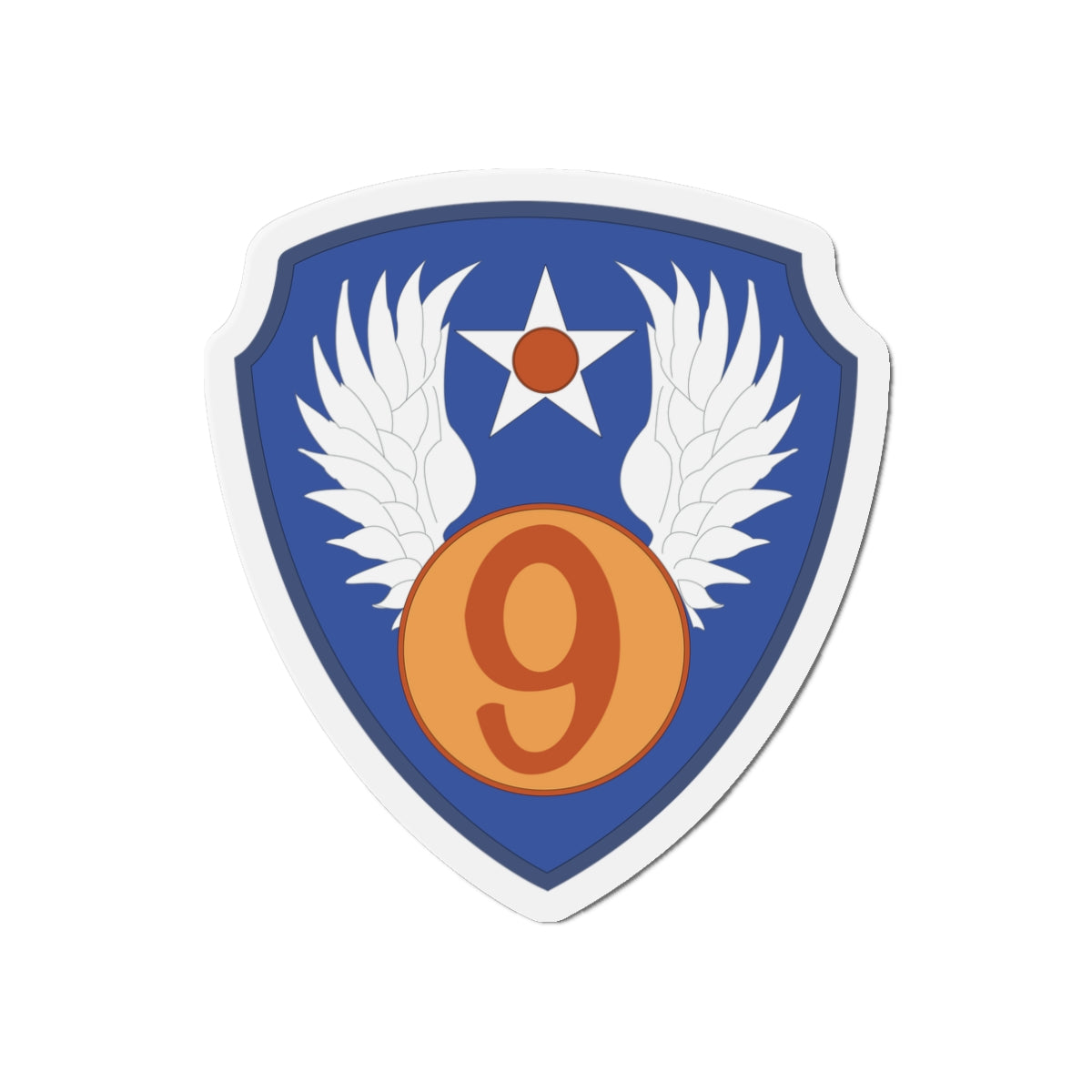 Die-Cut Magnets - AAC - SSI - 9th Air Force wo Txt X 300