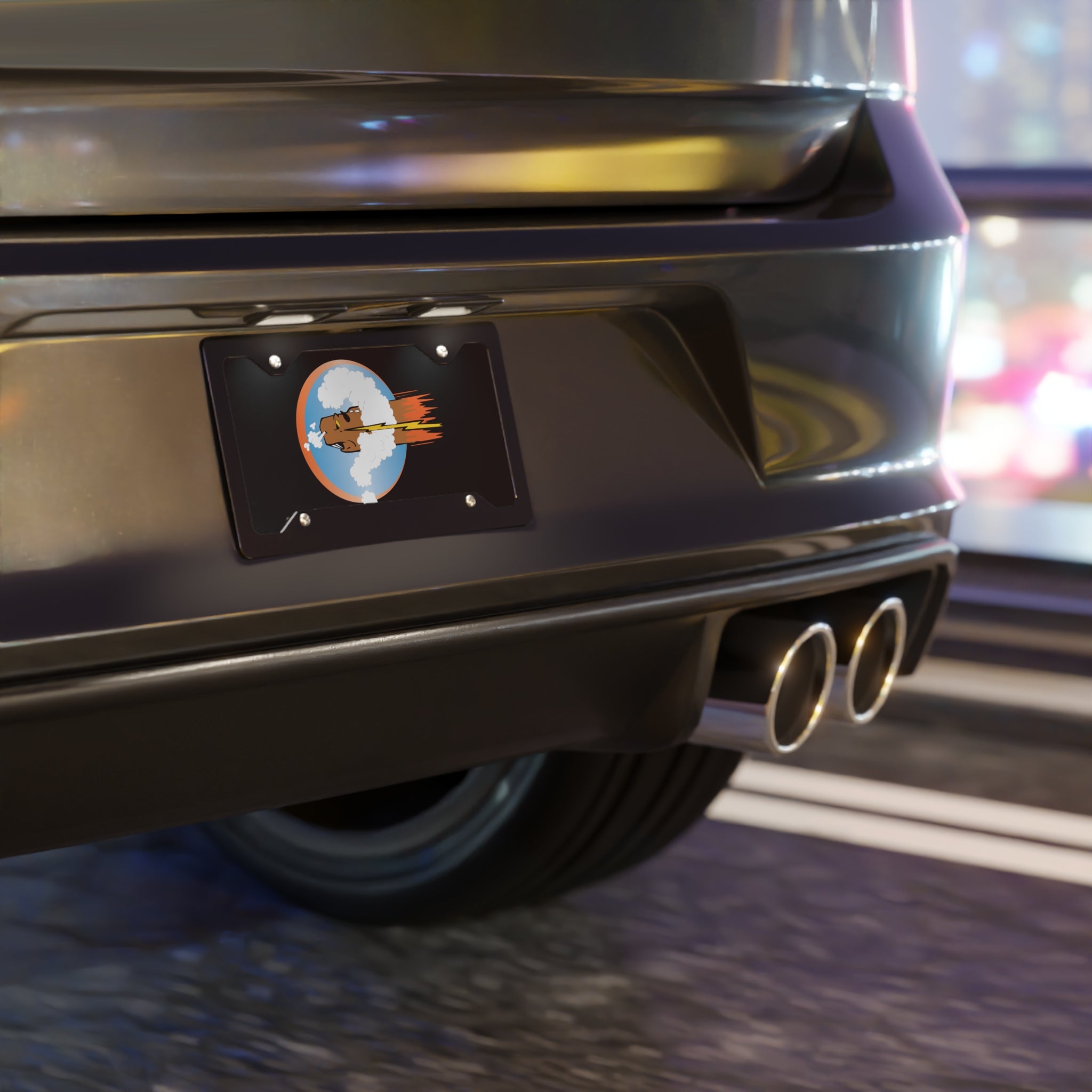 License Plate - AAC - 754th Bombardment Squadron, 458th Bomb Group, England X 300