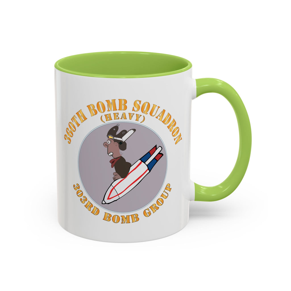 Accent Coffee Mug - AAC - 360th Bomb Squadron - 303rd BG - WWII X 300