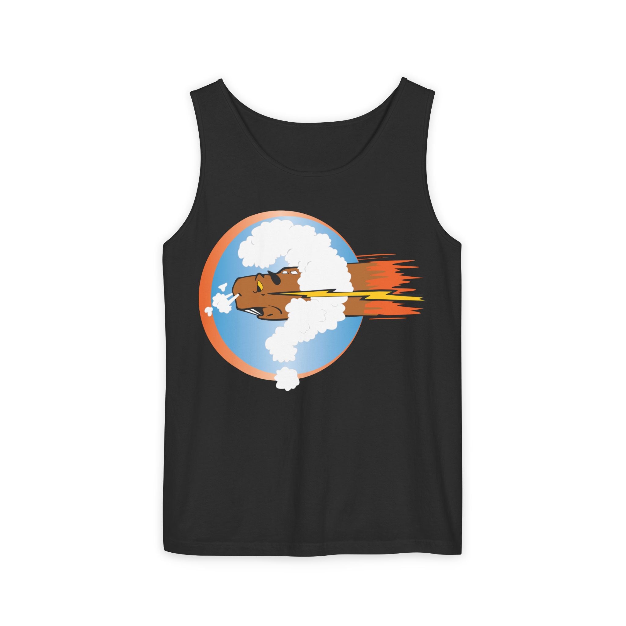 Unisex Garment-Dyed Tank Top - AAC - 754th Bombardment Squadron, 458th Bomb Group, England X 300