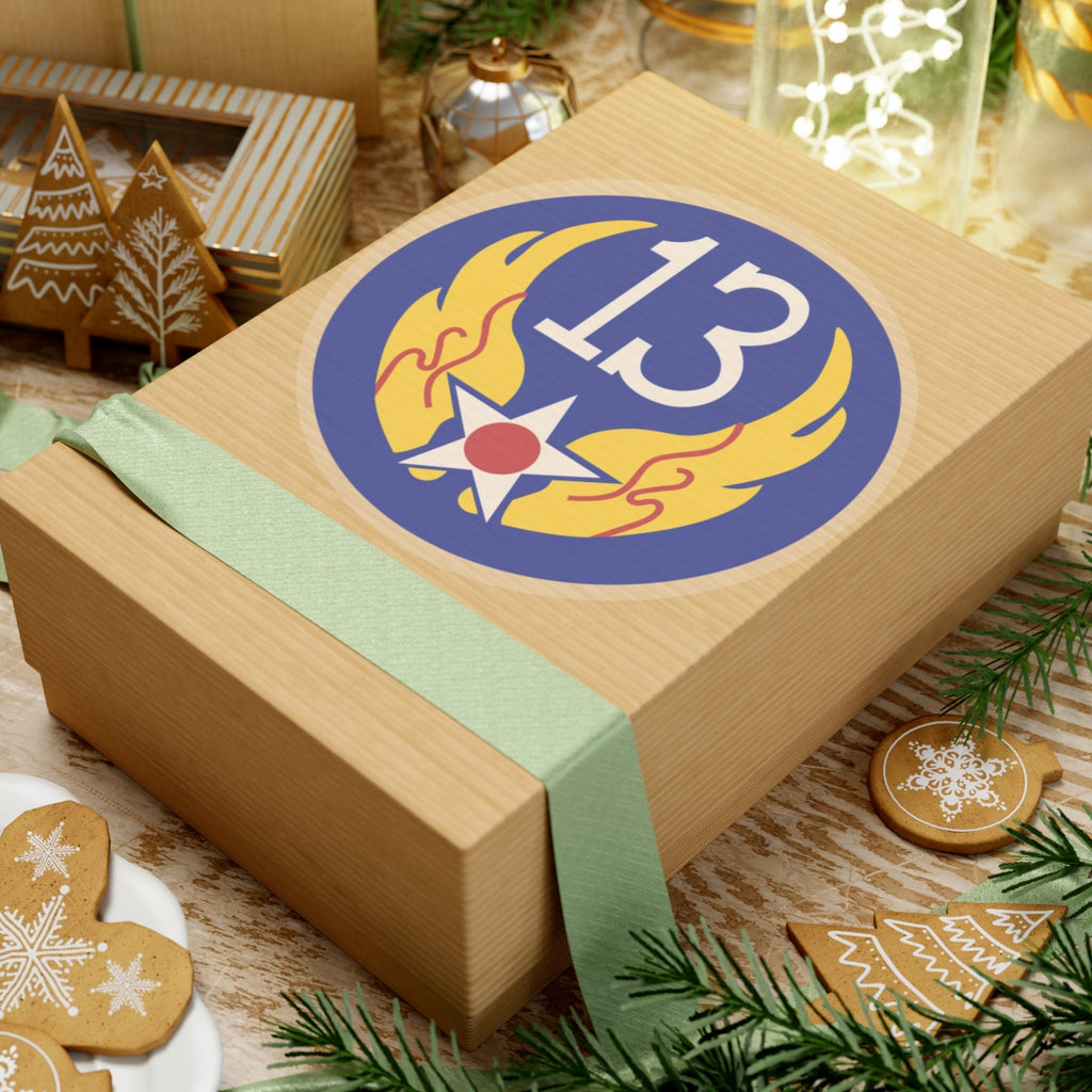 Kiss-Cut Stickers - AAC - SSI - 13th Air Force wo Txt X 300