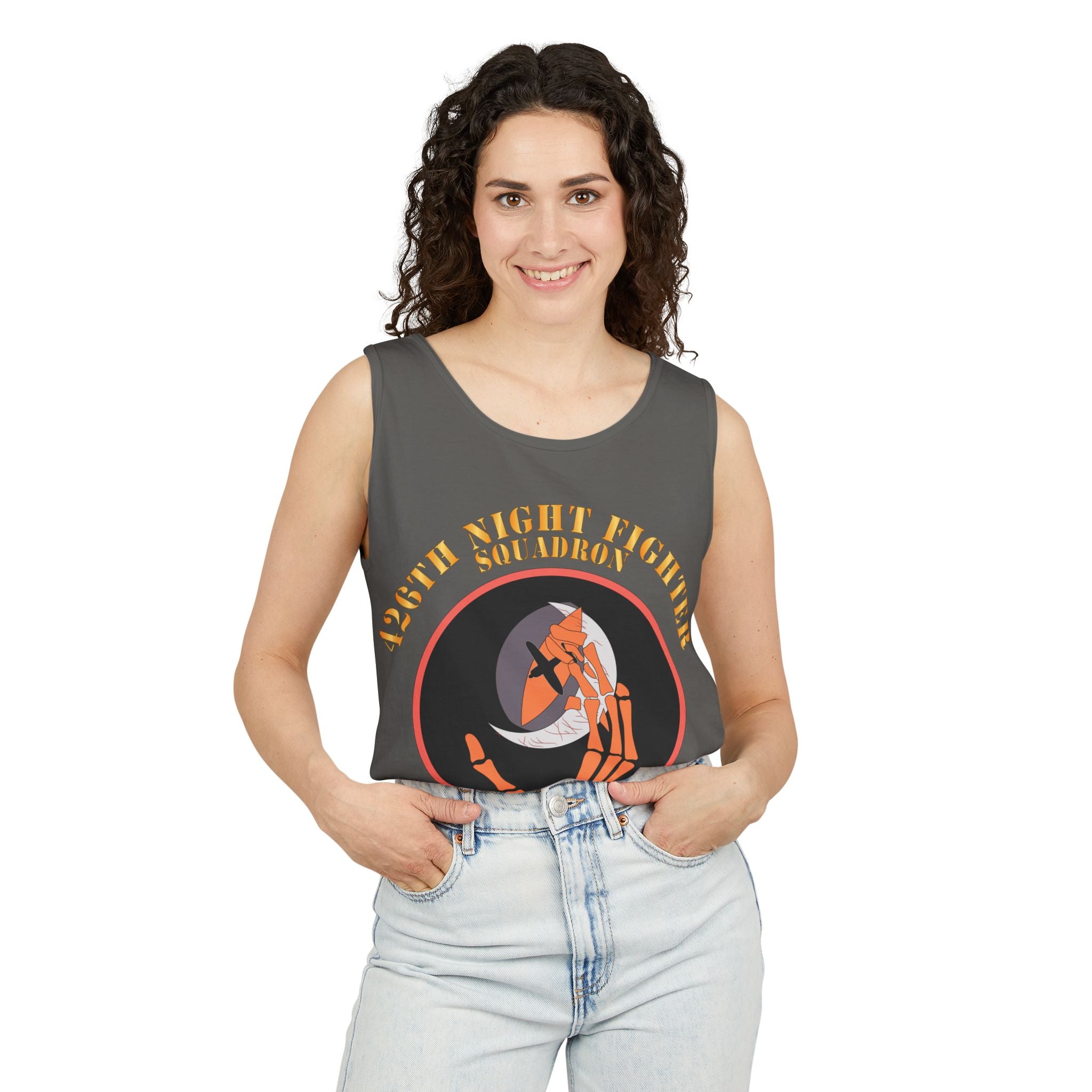 Unisex Garment-Dyed Tank Top - AAC - 426th Night Fighter Squadron - WWII X 300