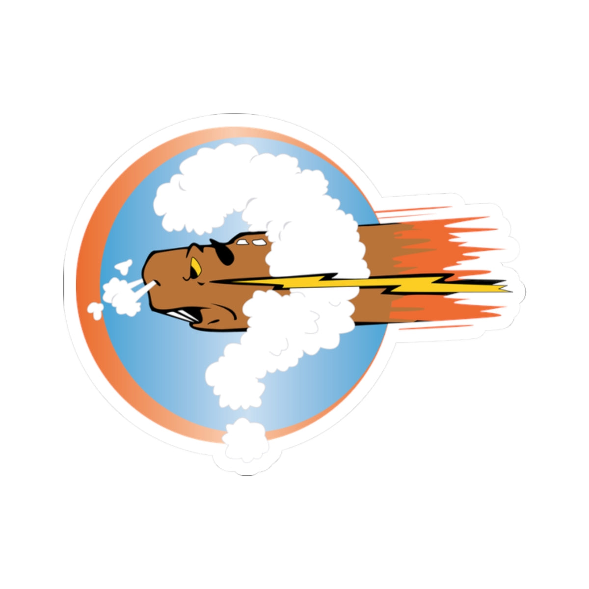 Kiss-Cut Stickers - AAC - 754th Bombardment Squadron, 458th Bomb Group, England X 300