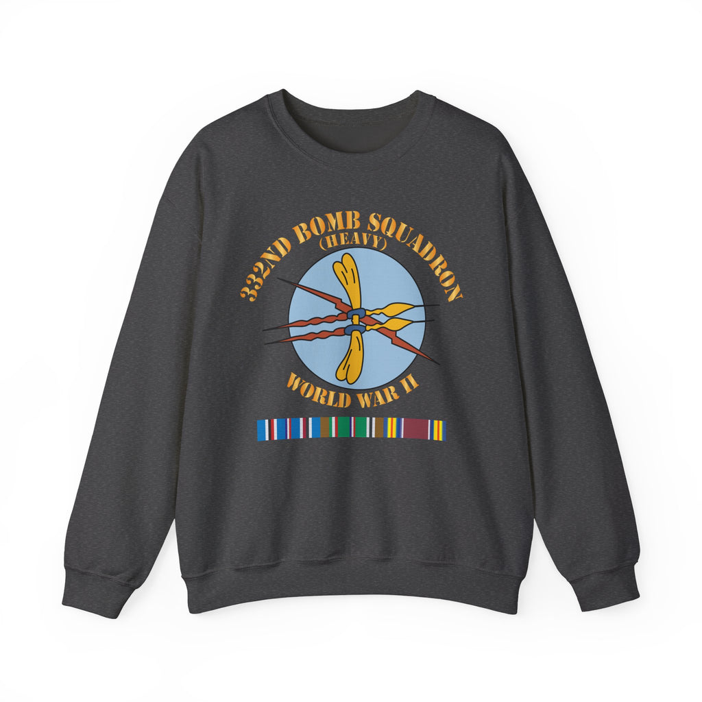 Crewneck Sweatshirt - AAC - 332nd Bomb Squadron WWII w SVC X 300