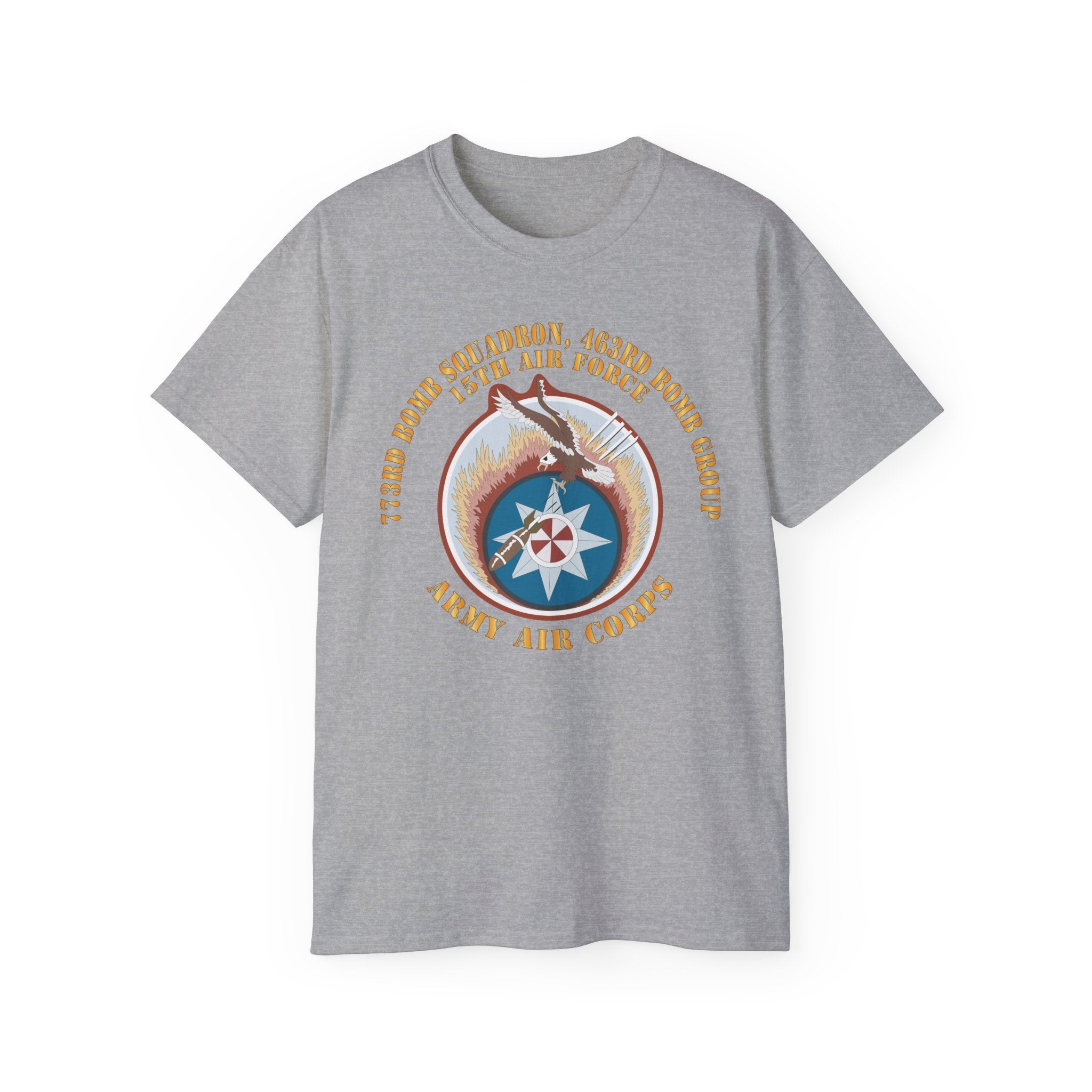 Unisex Ultra Cotton Tee - AAC - 773rd Bomb Squadron, 463rd Bomb Group - 15th AF X 300