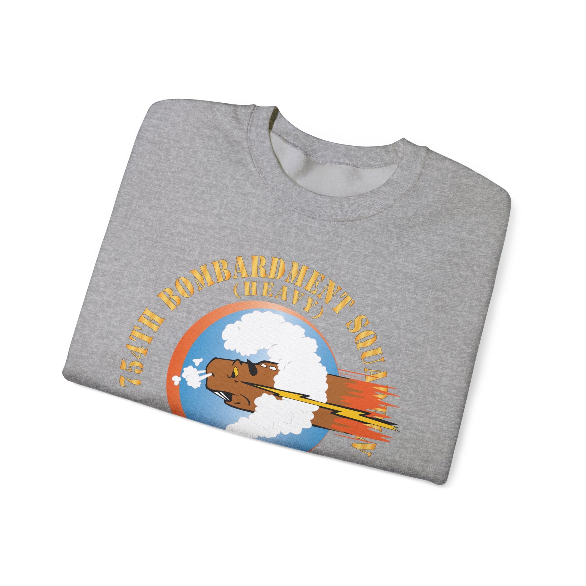 Crewneck Sweatshirt - AAC - 754th Bombardment Squadron - Army Air Corps - WWII X 300