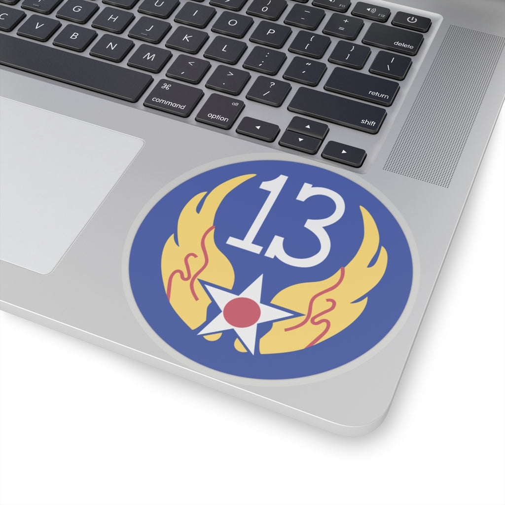 Kiss-Cut Stickers - AAC - SSI - 13th Air Force wo Txt X 300