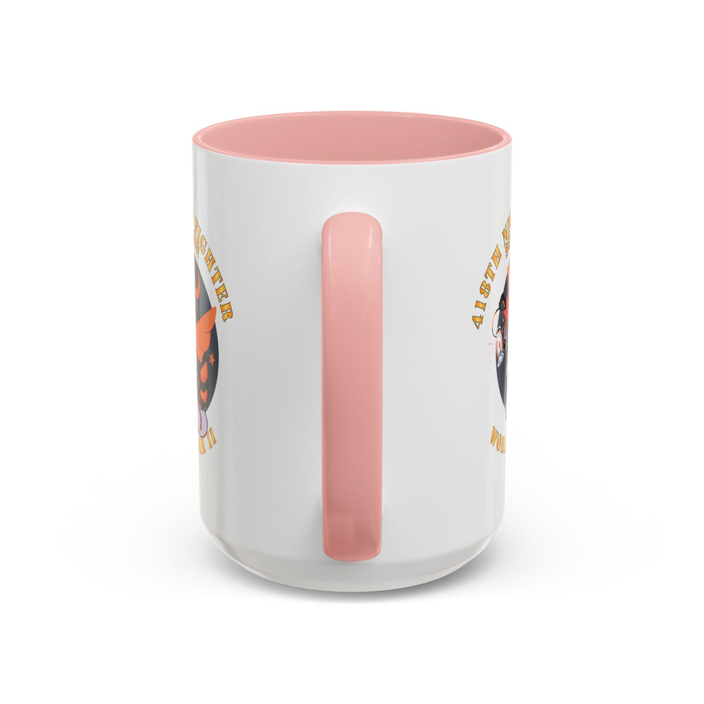 Accent Coffee Mug - AAC - 418th Night Fighter Squadron - WWII X 300