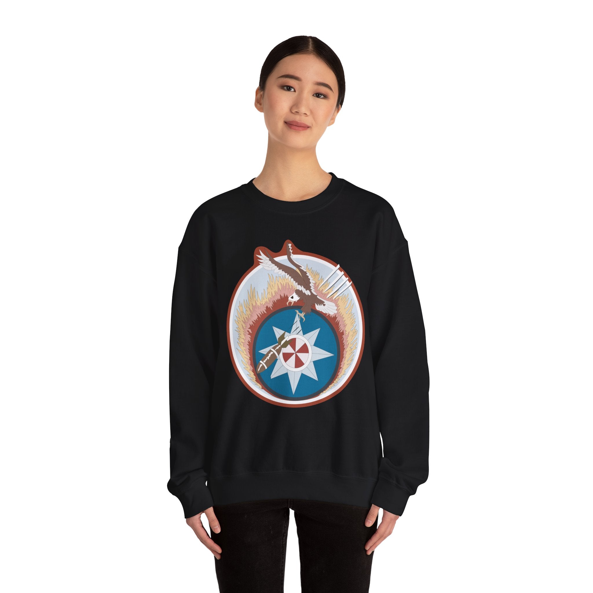 Crewneck Sweatshirt - AAC - 773rd Bomb Squadron, 463rd Bomb Group - 15th AF wo Txt X 300