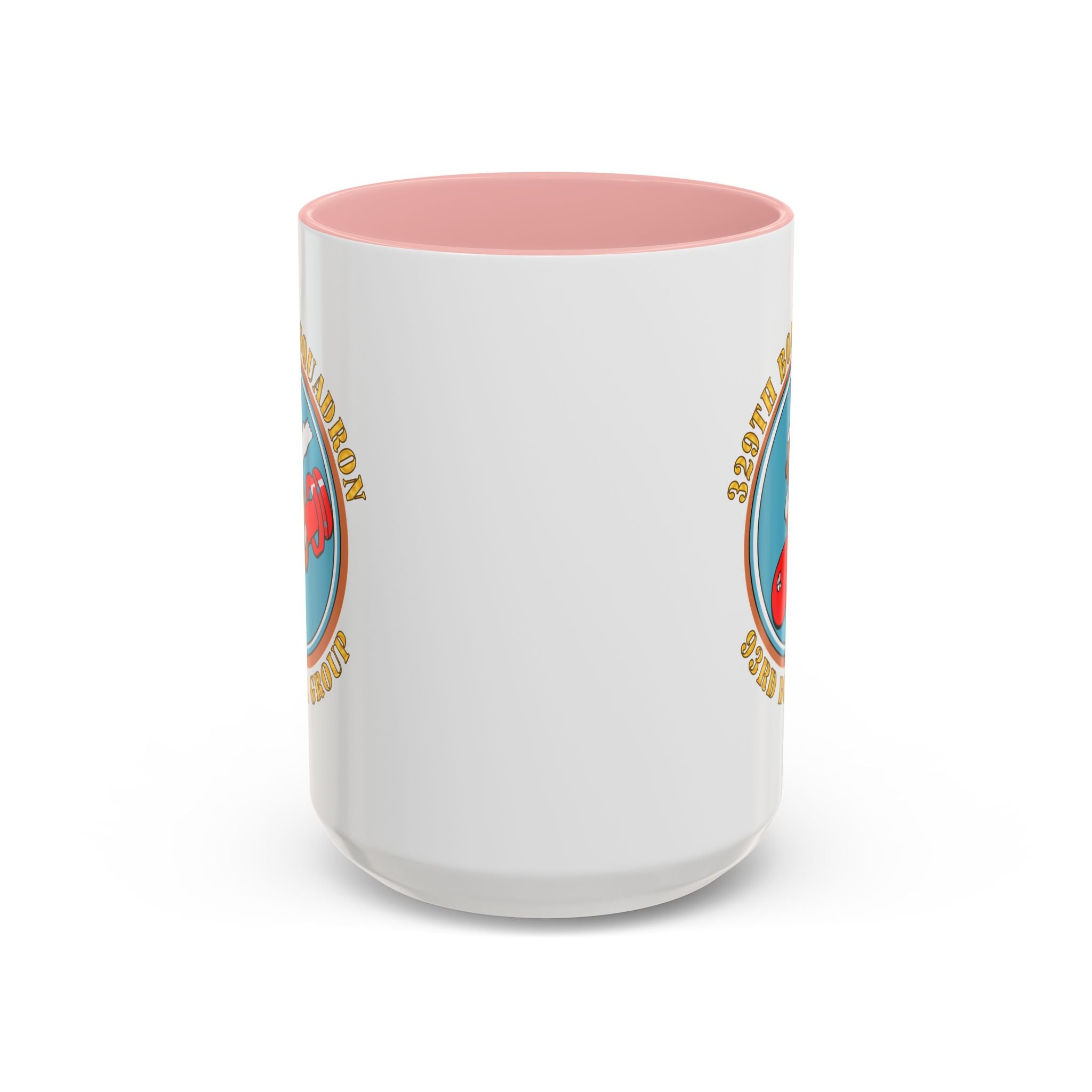 Accent Coffee Mug - AAC - 329th Bomb Squadron,93rd Bomb Group - WWII - USAAF