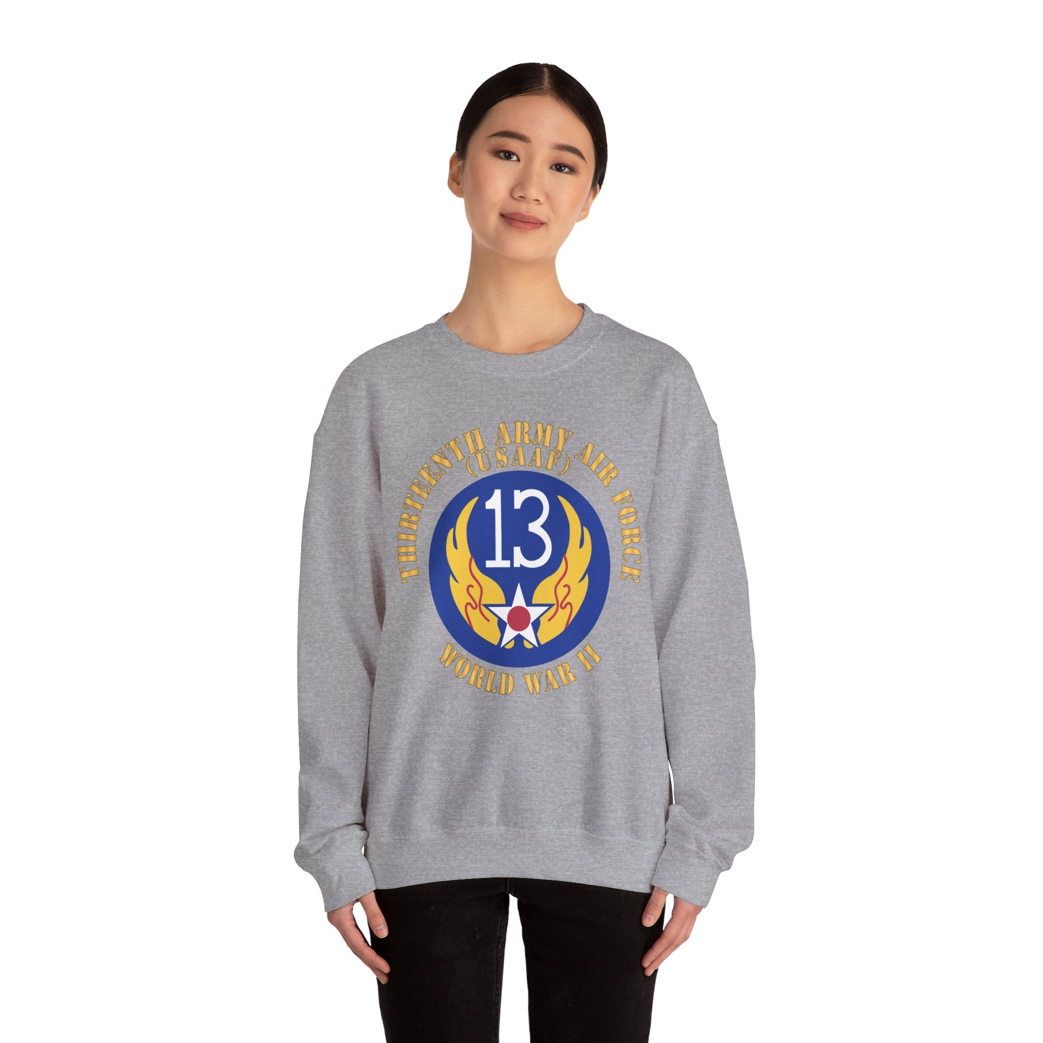 Crewneck Sweatshirt - AAC - SSI - 13th Air Force - WWII - USAAF x 300