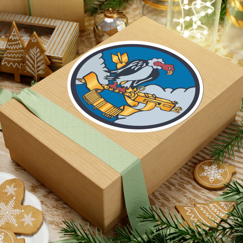 Kiss-Cut Stickers - AAC - 824th Bomb Squadron, 484th Bomb Group - 15th AAF wo txt X 300