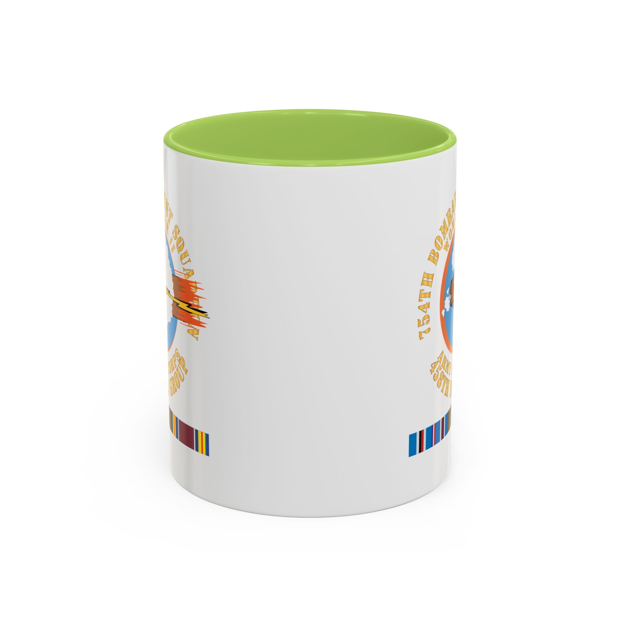 Accent Coffee Mug - AAC - 754th Bombardment Squadron - 458th Bomb Group - WWII w EUR SVC X 300
