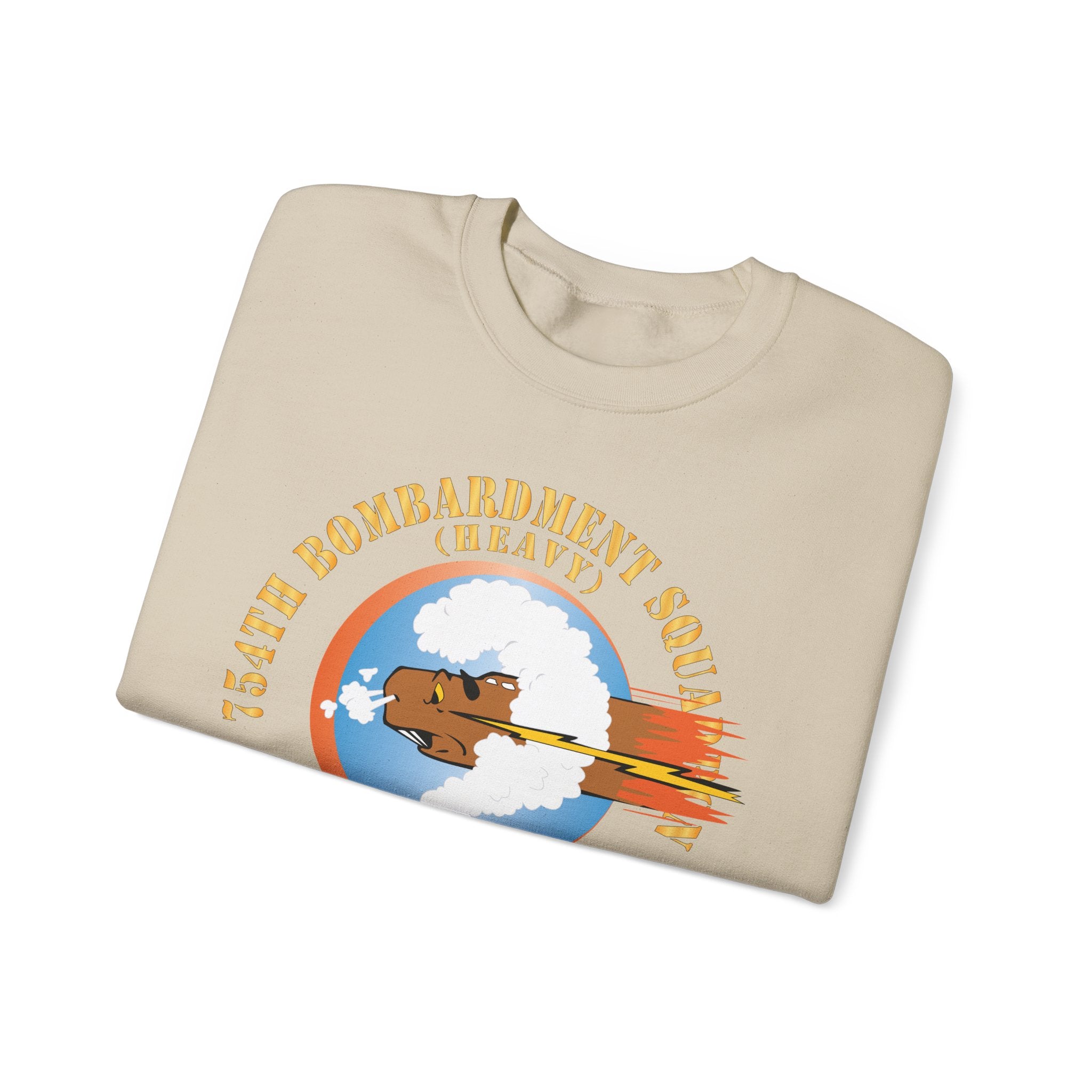 Crewneck Sweatshirt - AAC - 754th Bombardment Squadron - Army Air Corps - WWII X 300