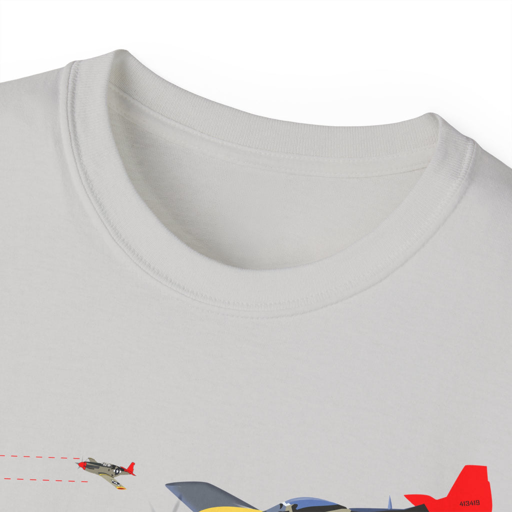 Unisex Ultra Cotton Tee - Army - AAC - 332nd Fighter Group - Red Tails - At War