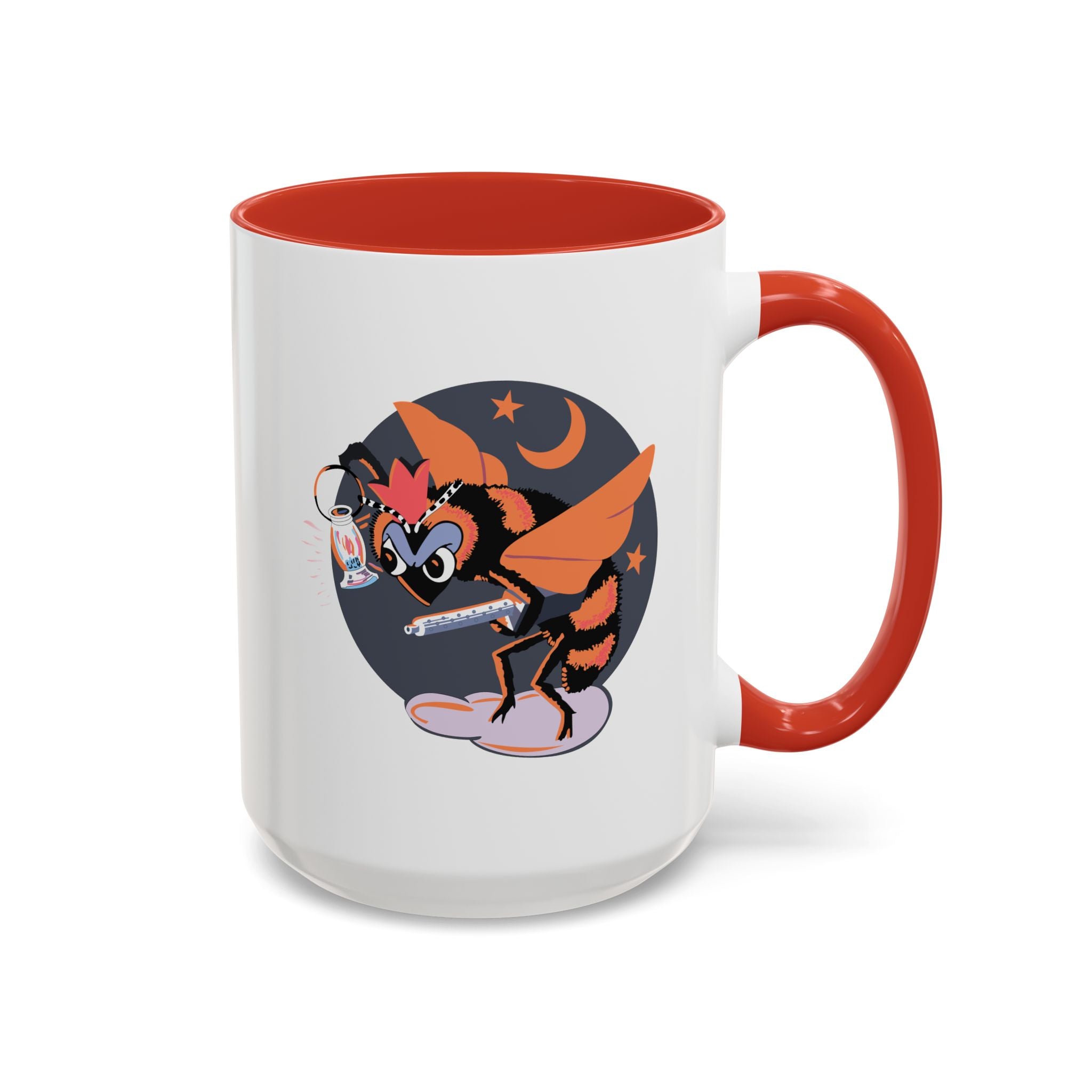 Accent Coffee Mug - AAC - 418th Night Fighter Squadron wo txt X 300