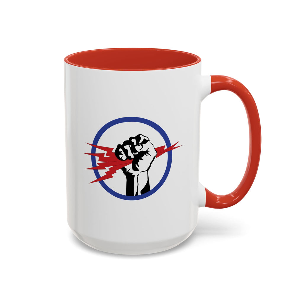 Accent Coffee Mug - AAC - 827th Bomb Squadron, 484th Bomb Group - 15th AAF wo Txt X 300