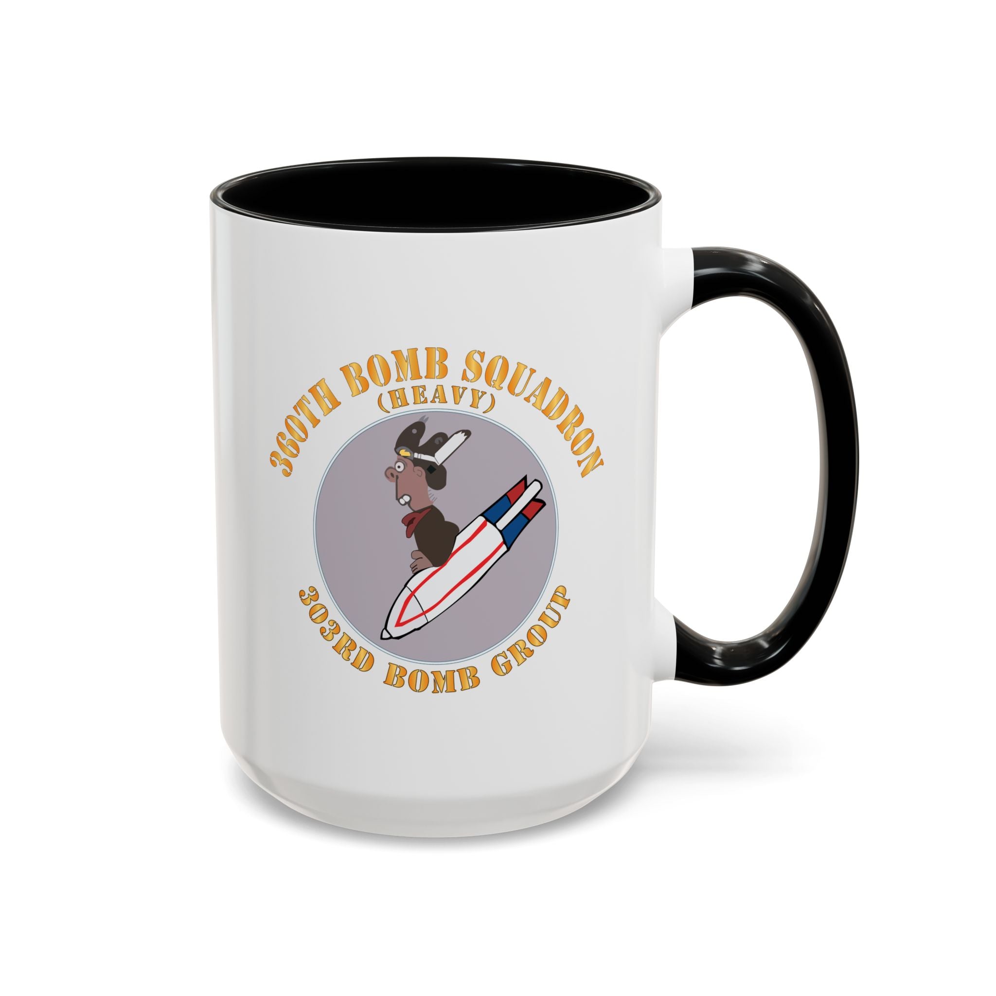 Accent Coffee Mug - AAC - 360th Bomb Squadron - 303rd BG - WWII X 300