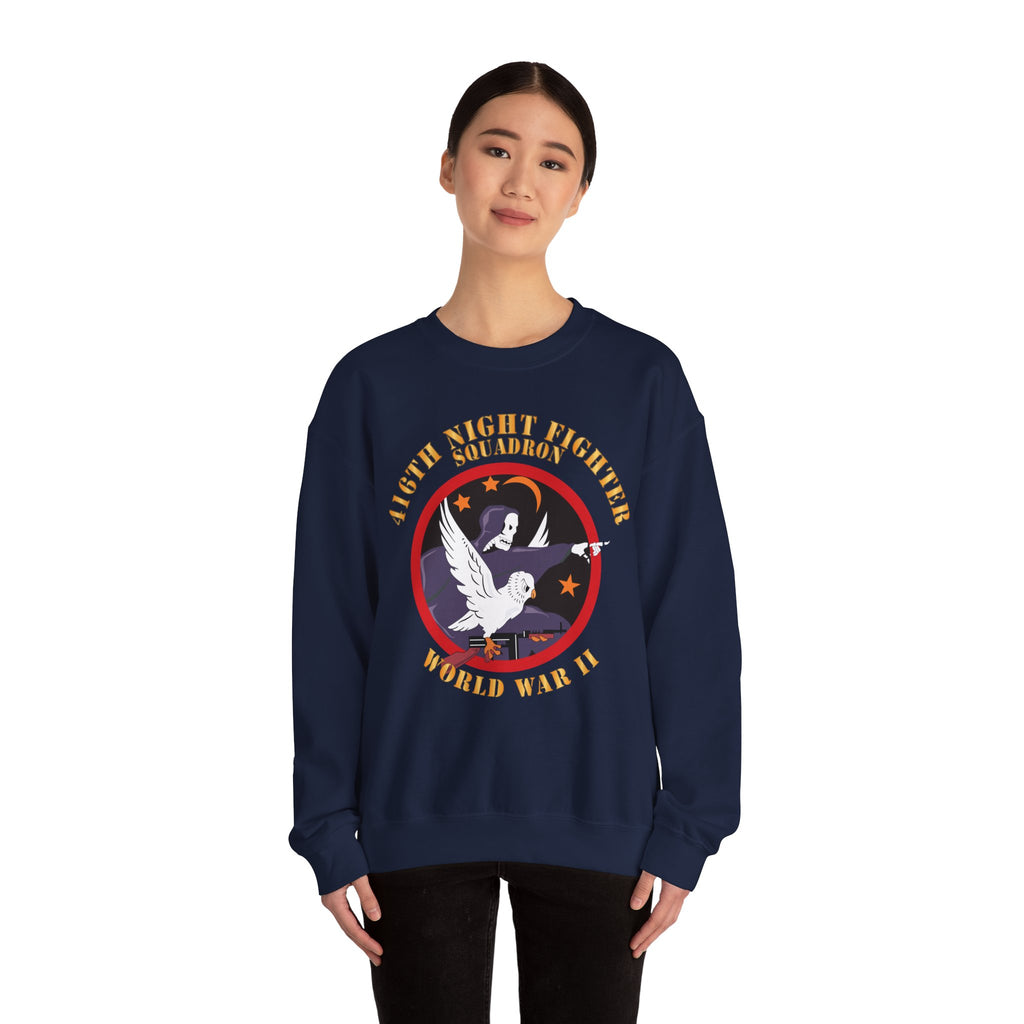 Crewneck Sweatshirt - AAC - 416th Night Fighter Squadron - WWII X 300