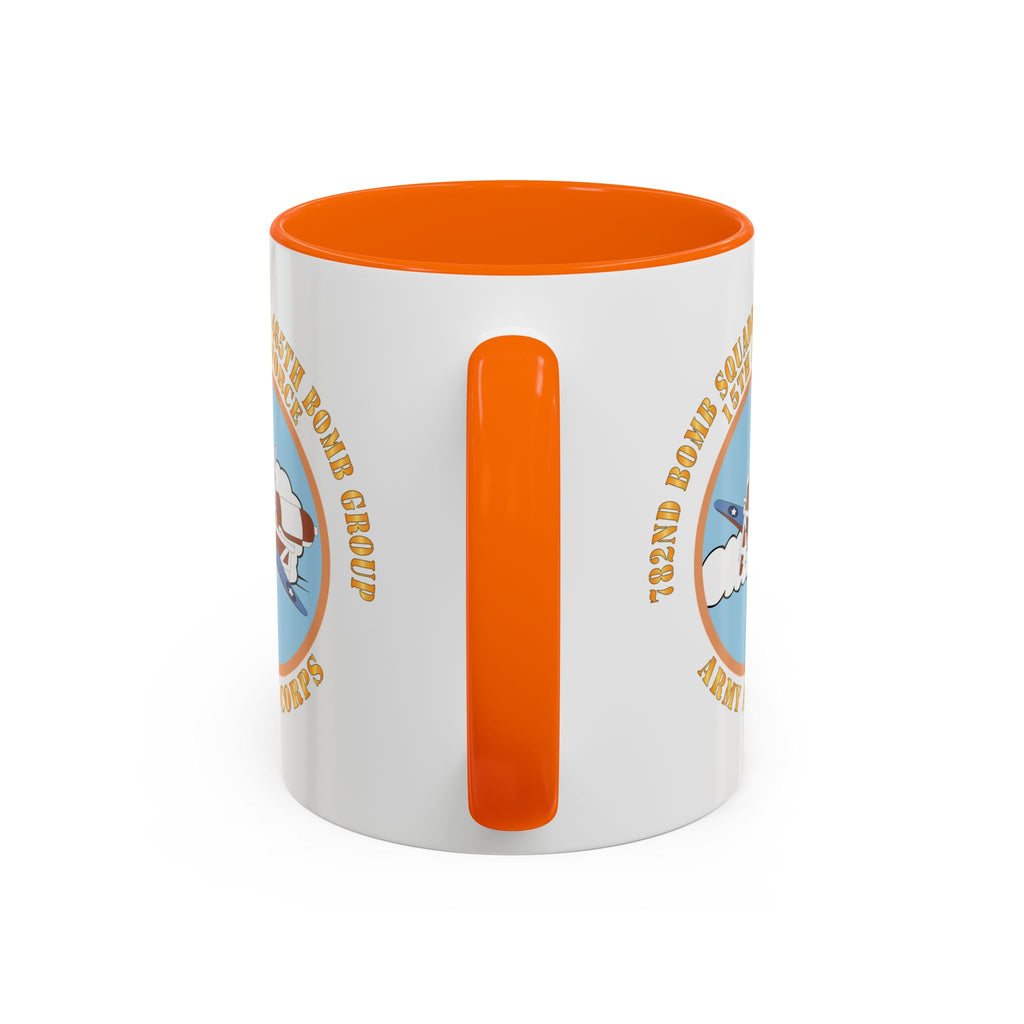 Accent Coffee Mug - AAC - 782nd Bomb Squadron, 465th Bomb Group - 15th AF X 300