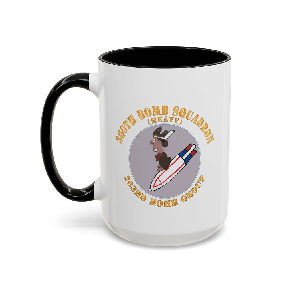 Accent Coffee Mug - AAC - 360th Bomb Squadron - 303rd BG - WWII X 300