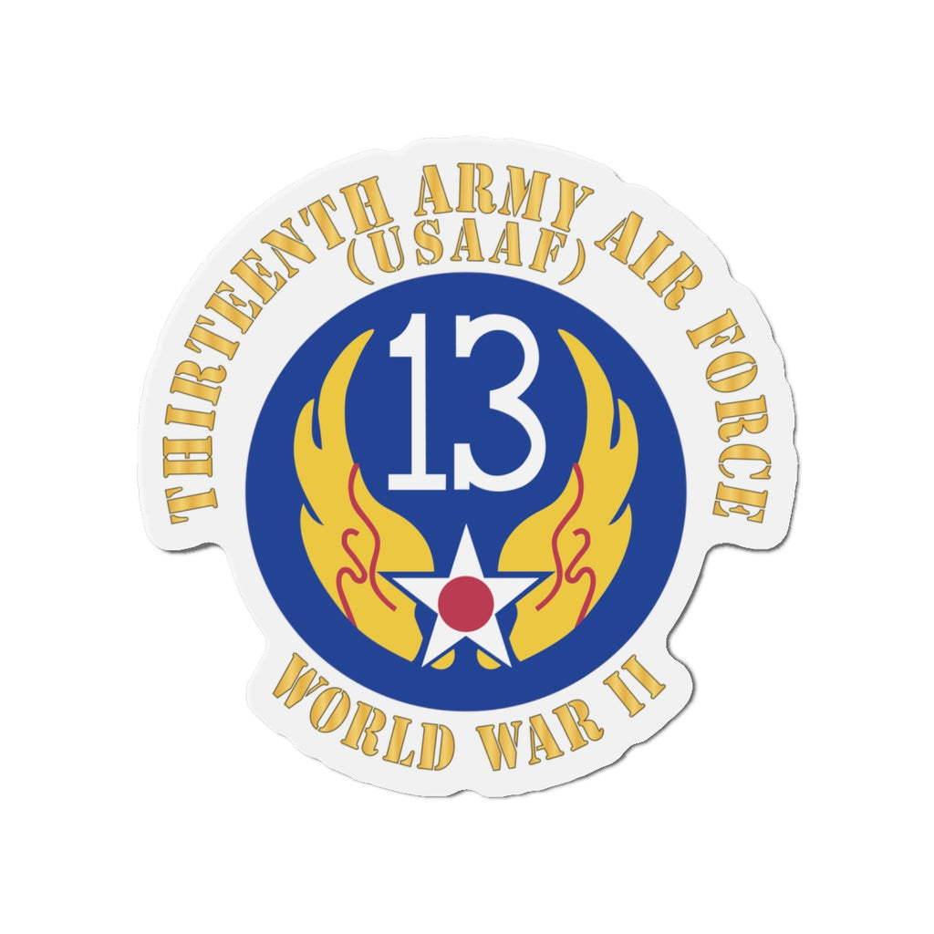 Die-Cut Magnets - AAC - SSI - 13th Air Force - WWII - USAAF x 300