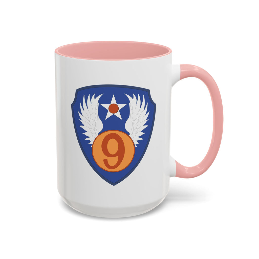 Accent Coffee Mug - AAC - SSI - 9th Air Force wo Txt X 300