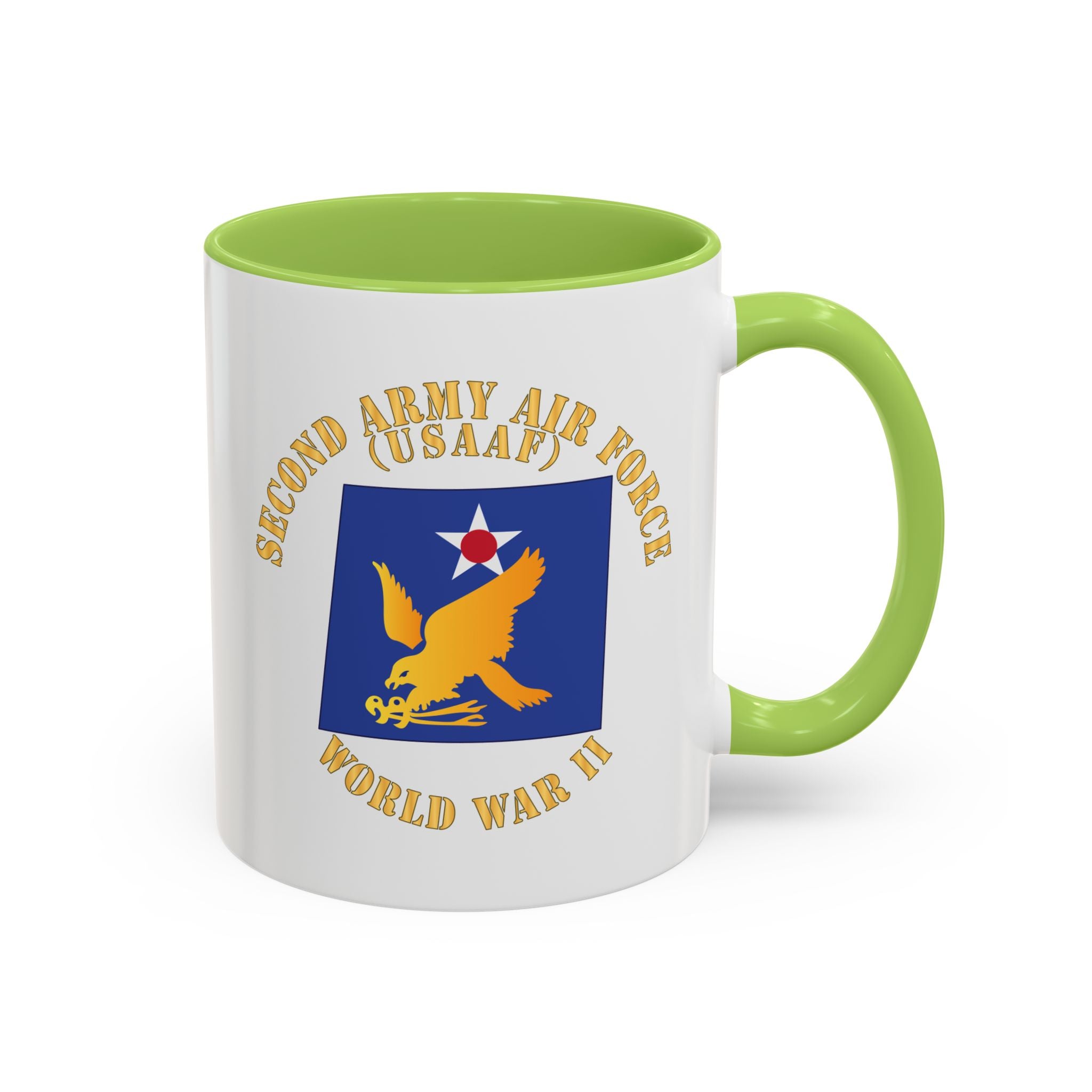 Accent Coffee Mug - SSI - AAC - 2nd Air Force - WWII - USAAF x 300