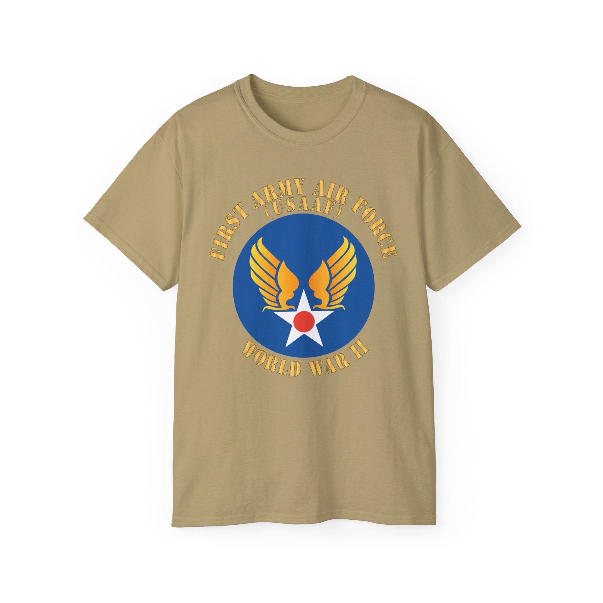 Unisex Ultra Cotton Tee - SSI - AAC - 1st Army Air Force - WWII - USAAF x 300