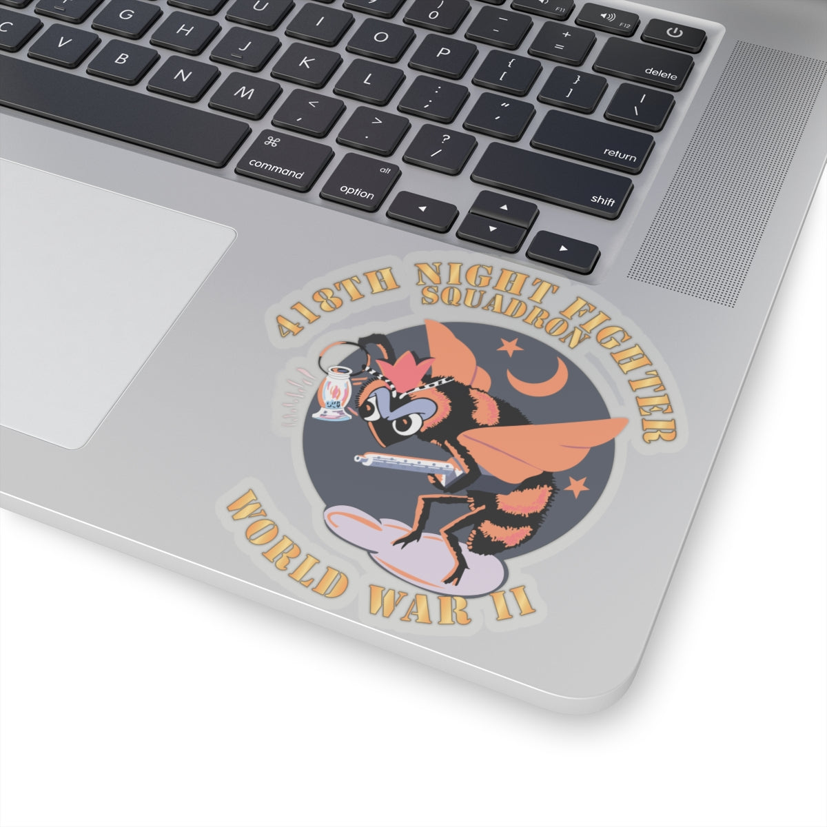 Kiss-Cut Stickers - AAC - 418th Night Fighter Squadron - WWII X 300