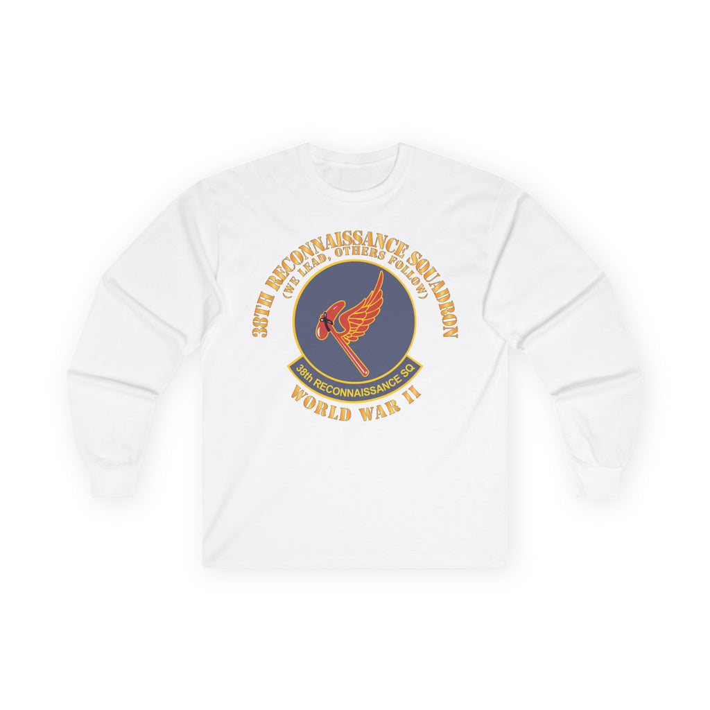 Unisex Long Sleeve Tee - AAC - 38th Reconnaissance Squadron - WWII X 300